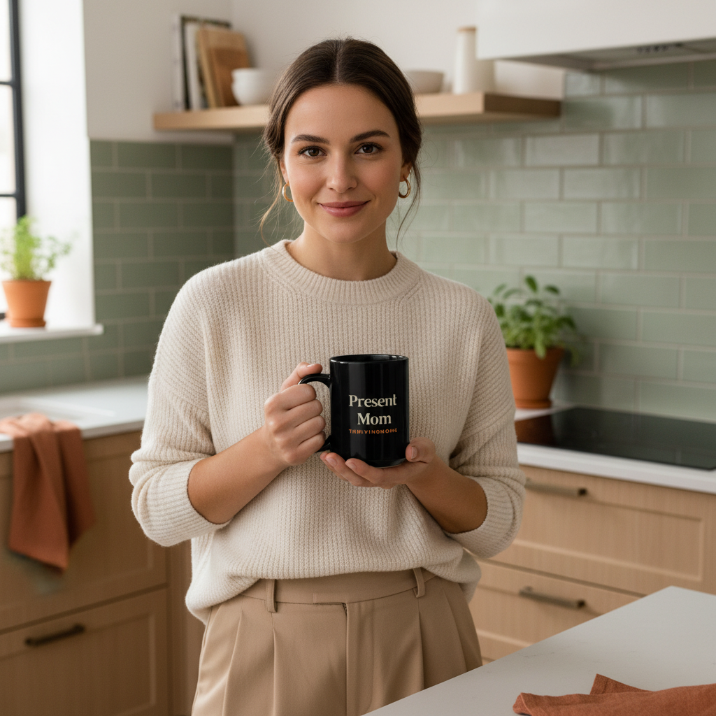 11 oz Present Mom Mug Lifestyle