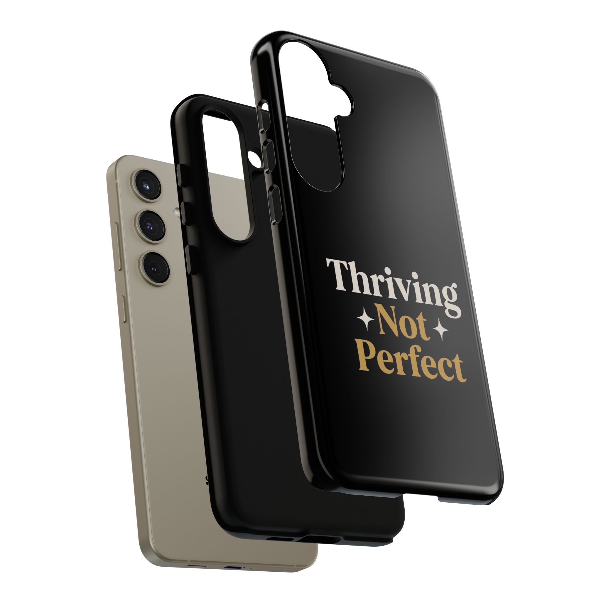 Thriving Not Perfect phone case - phone case - empowering mom gift