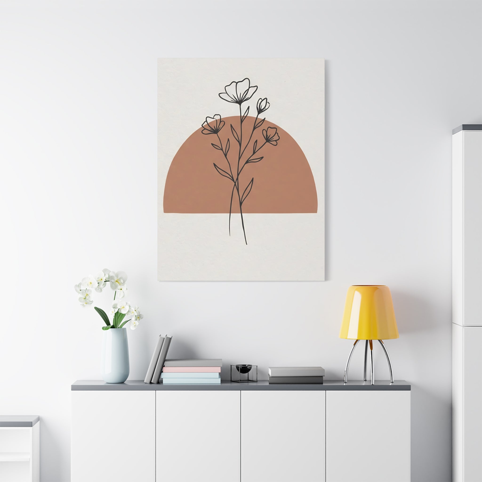 Wildflower Terracotta Minimalist