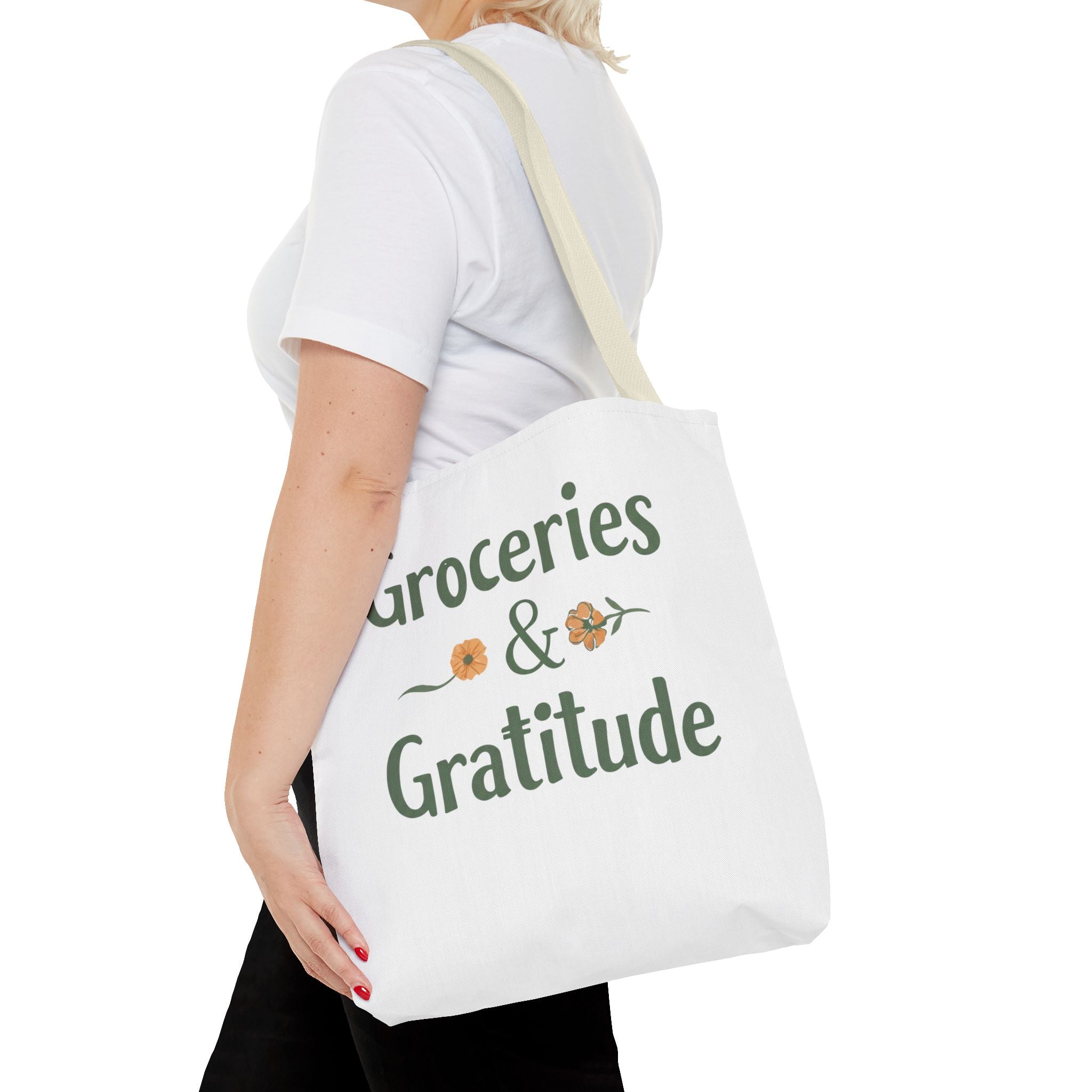 Groceries & Gratitude — Tote Bag