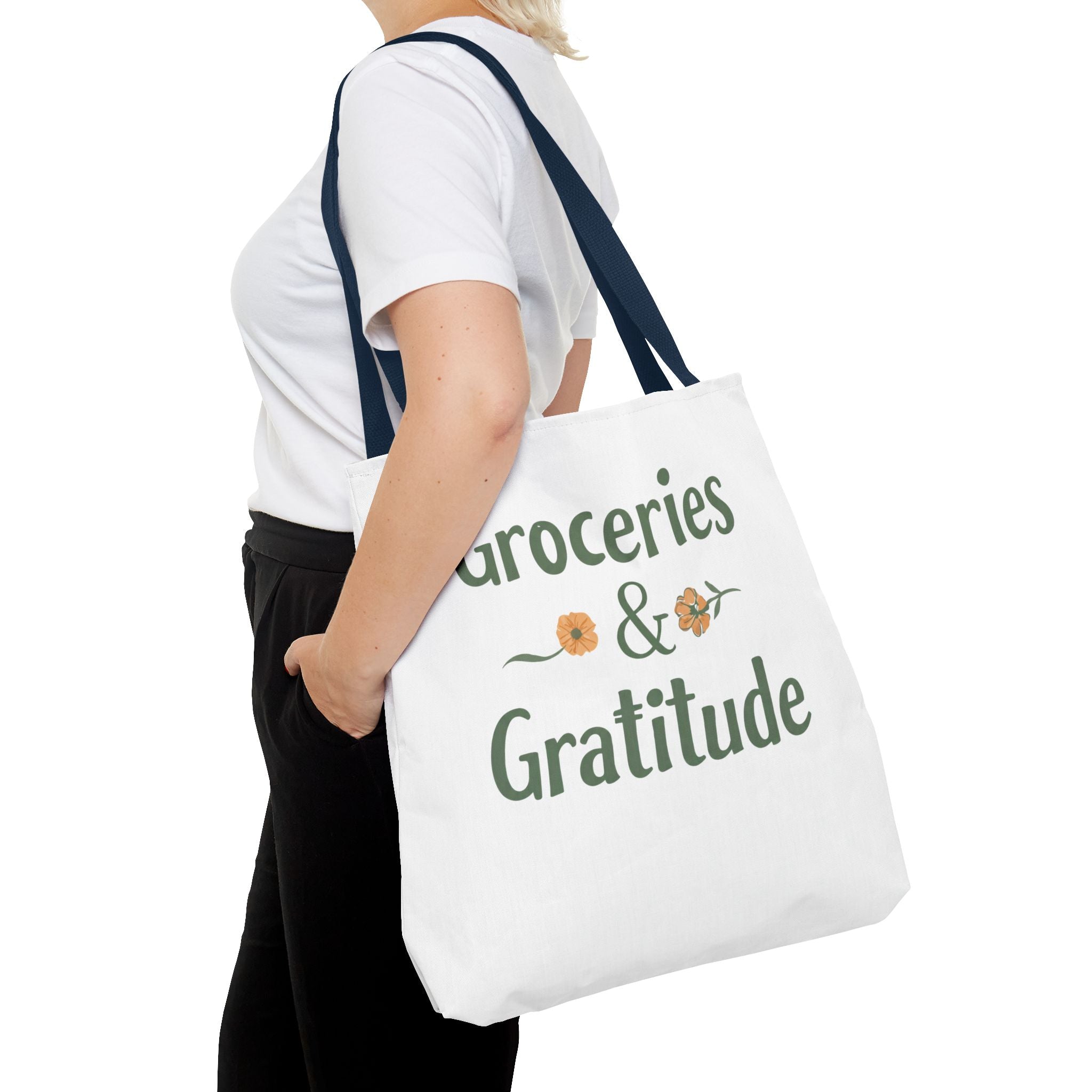 Groceries & Gratitude — Tote Bag
