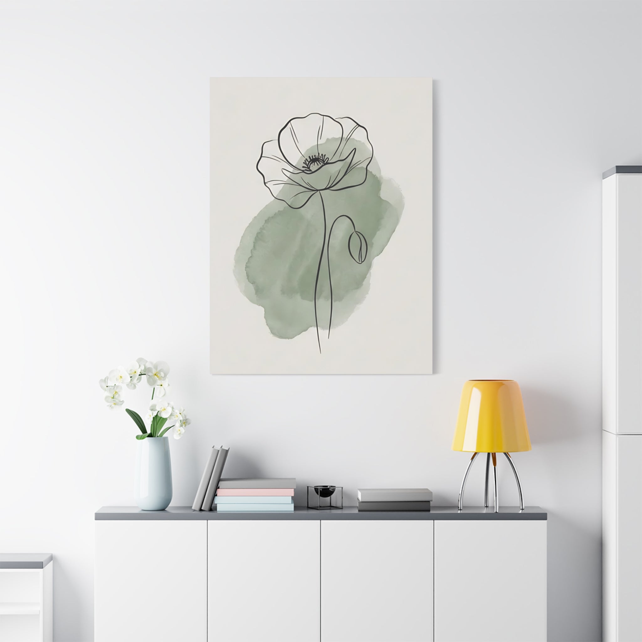 Poppy Sage Botanical Line