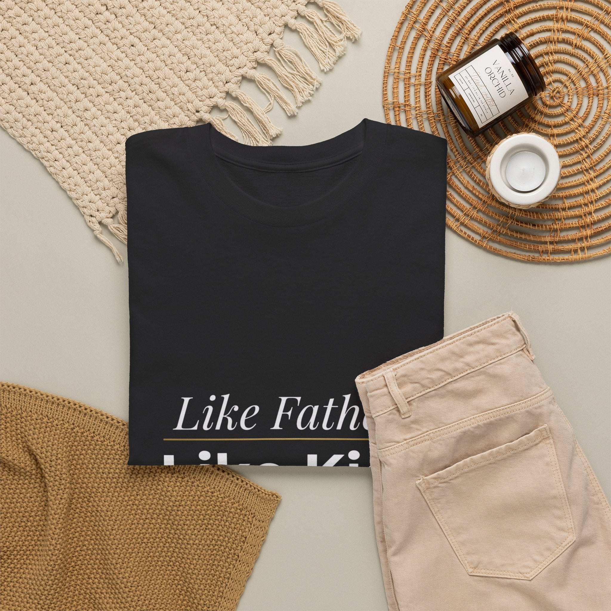 Like Father Like Kid T-Shirt — Father & Child Matching Tee for father