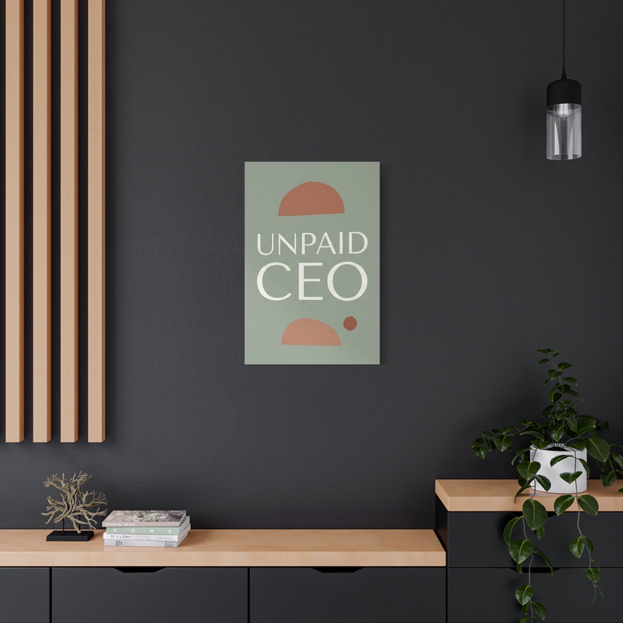Unpaid CEO