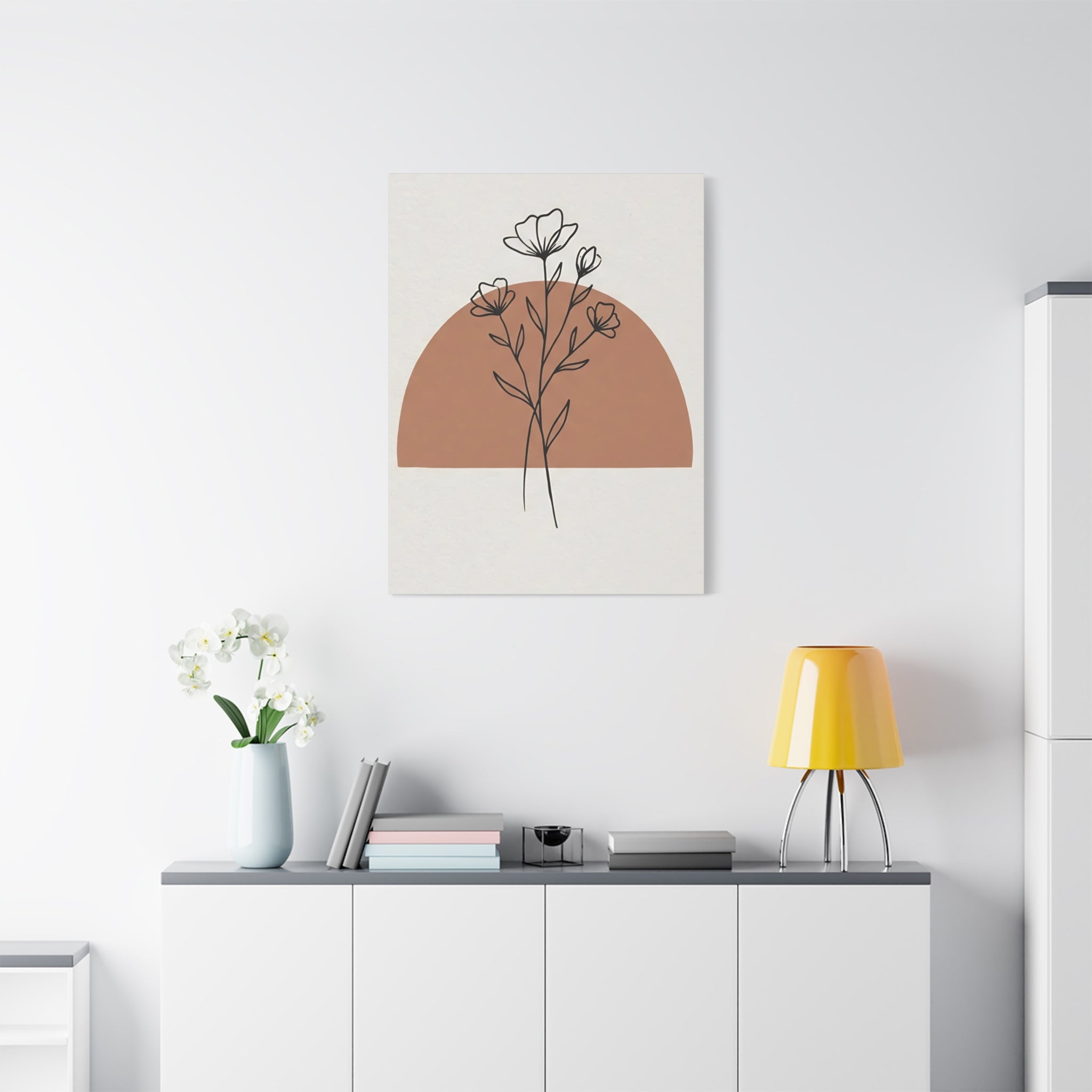 Wildflower Terracotta Minimalist