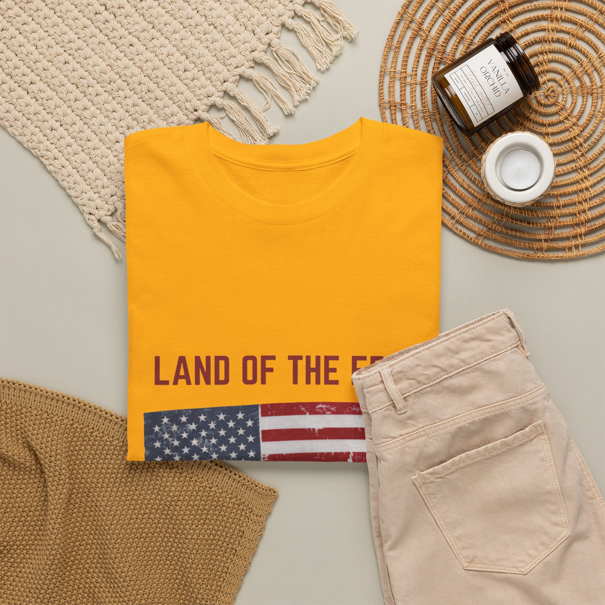 Land of the Free Flag  — T-Shirt