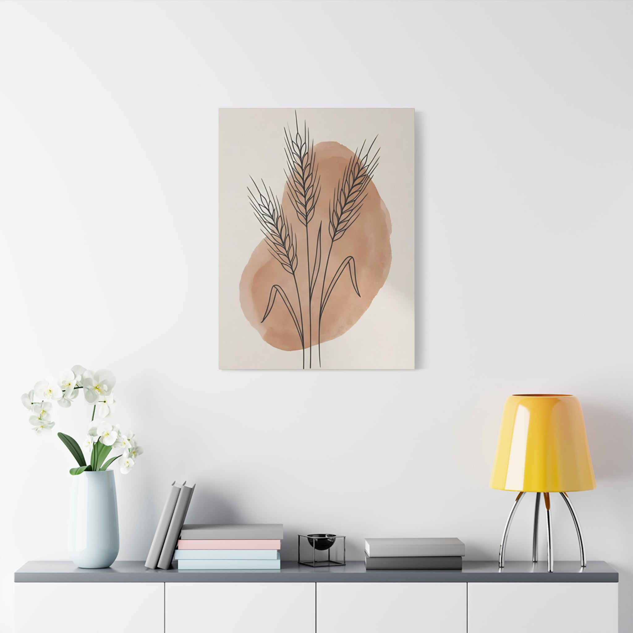 Wheat Stalks Terracotta Art