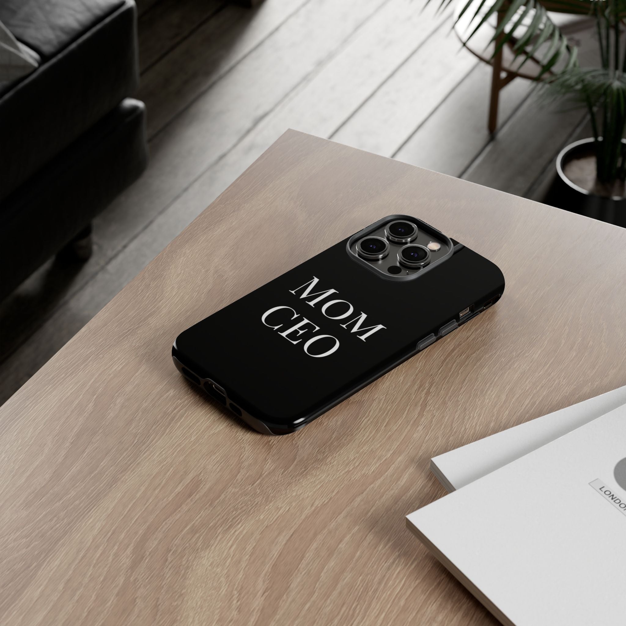 Mom CEO phone case - phone case - fun gift for entrepreneur moms