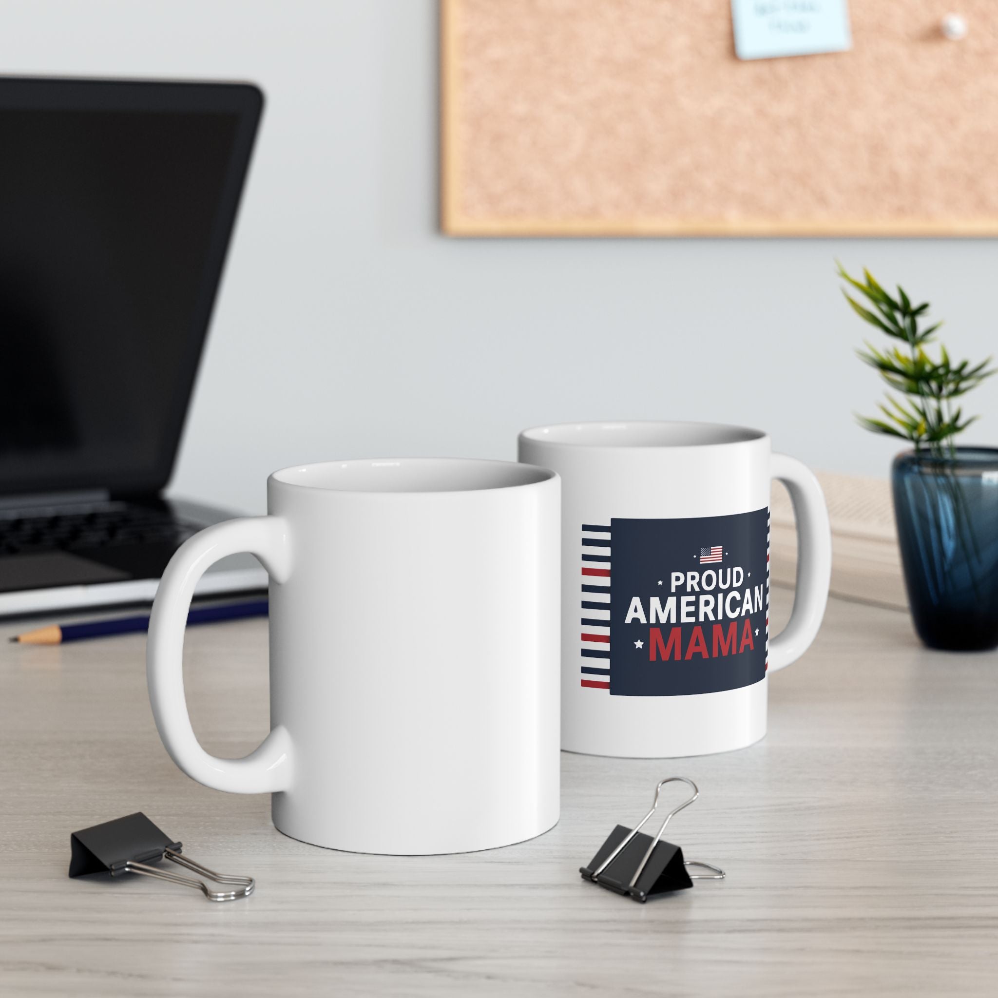 Proud American Mom — Mug