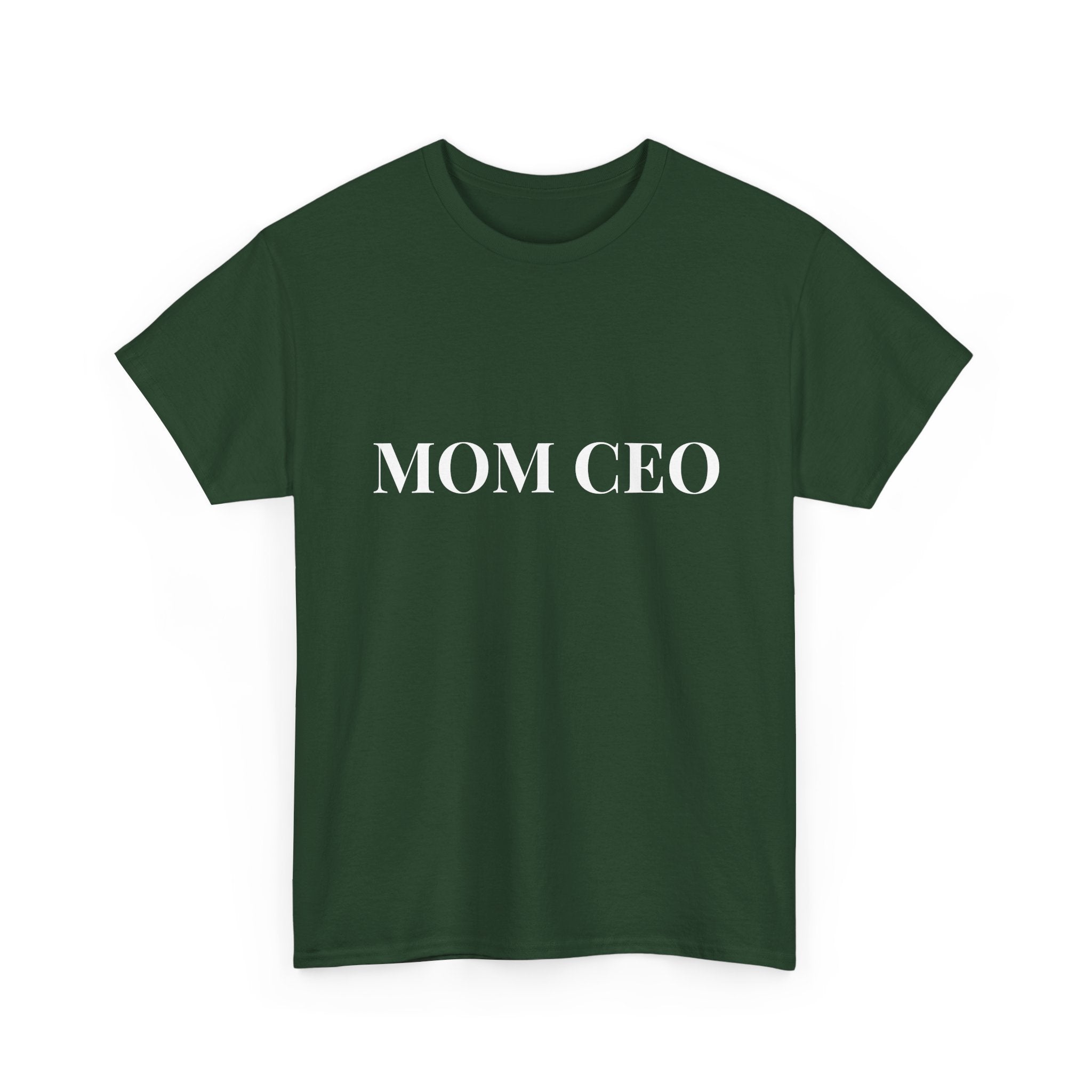 Mom CEO t-shirt forest green - t-shirt - gift for moms