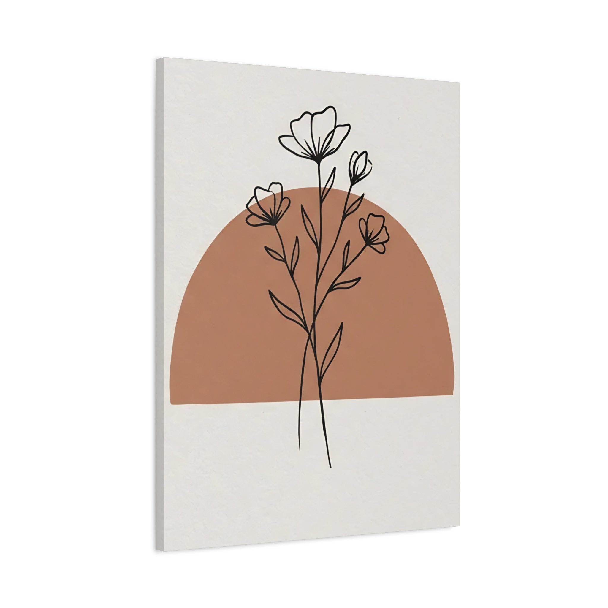 Wildflower Terracotta Minimalist