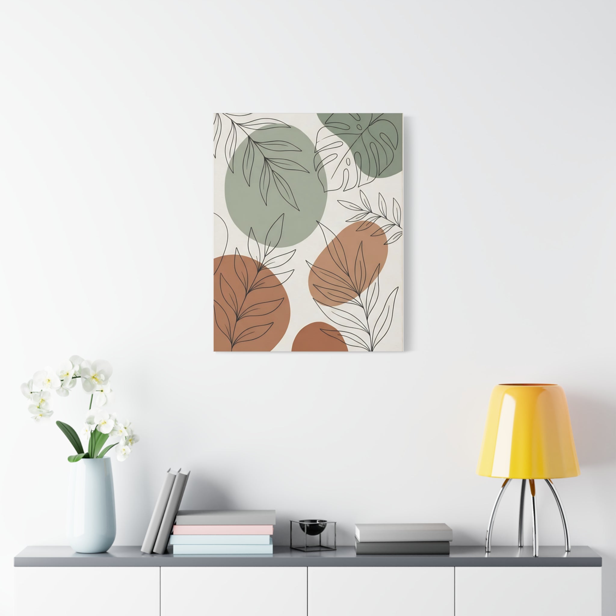 Abstract Nordic Organic Shapes