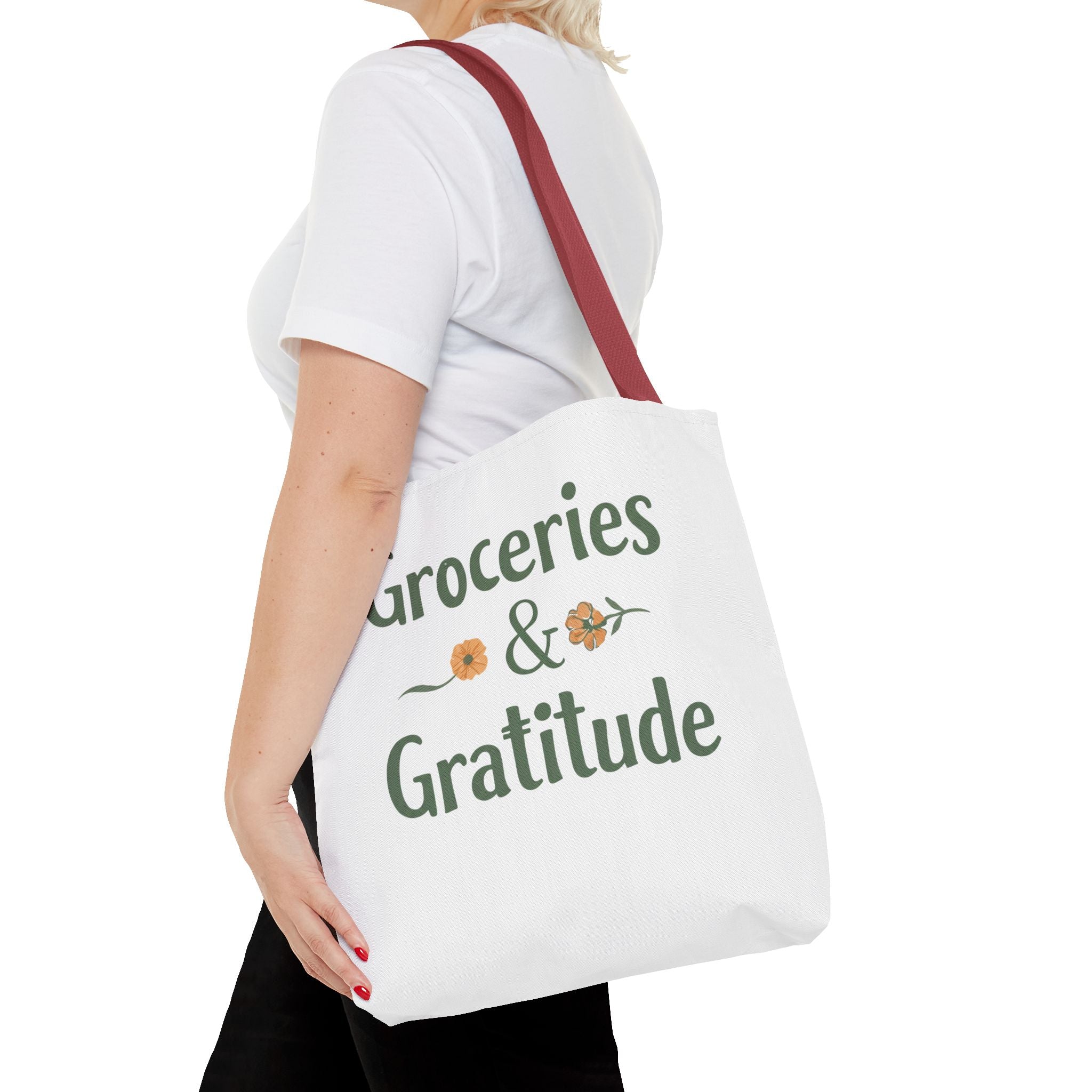 Groceries & Gratitude — Tote Bag