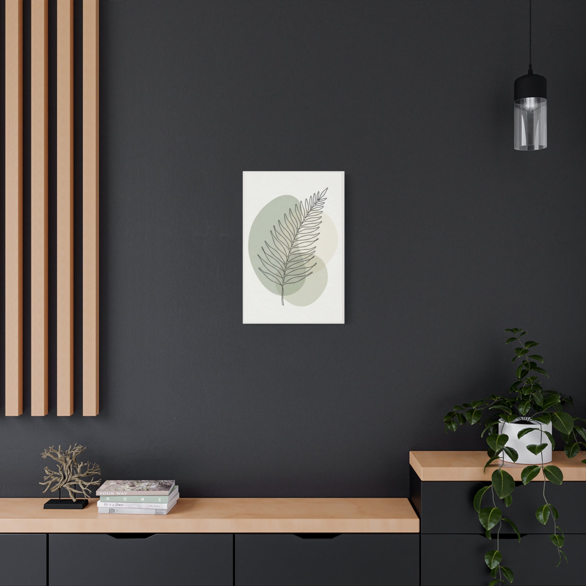 Fern Leaf Nordic Minimalist