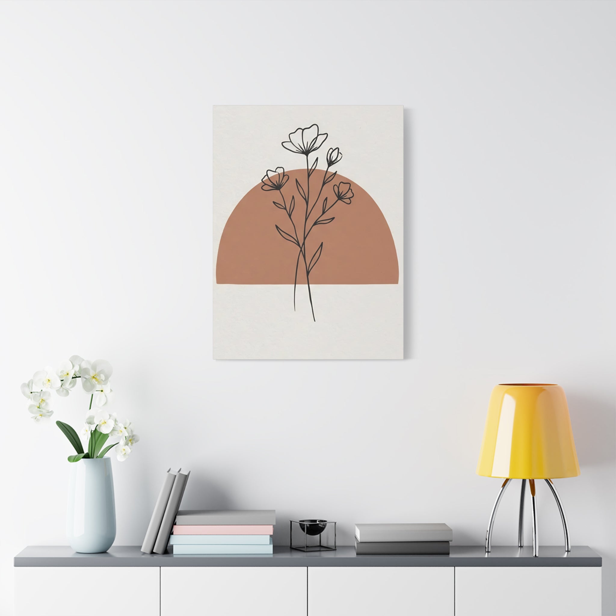 Wildflower Terracotta Minimalist