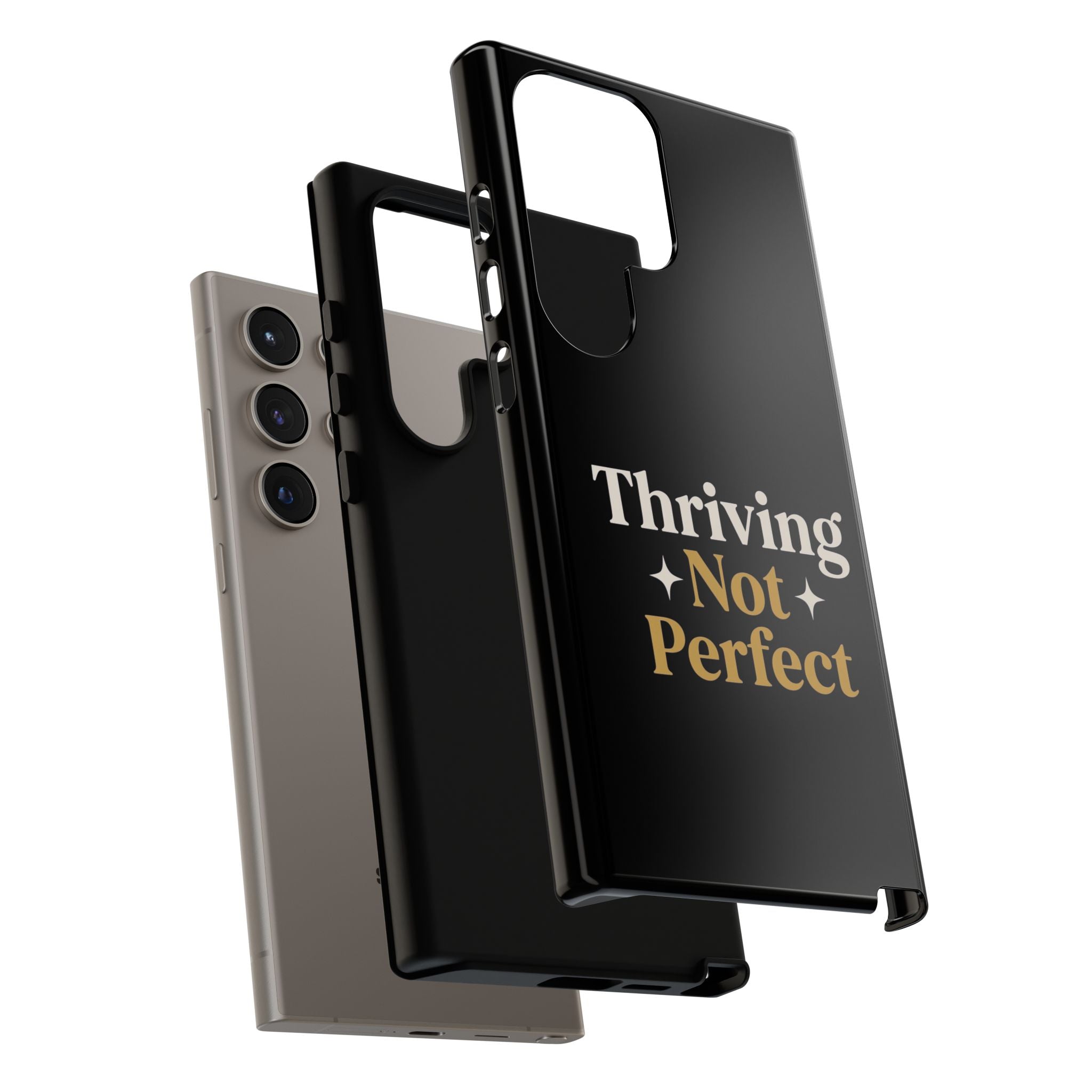 Thriving Not Perfect phone case - phone case - empowering mom gift