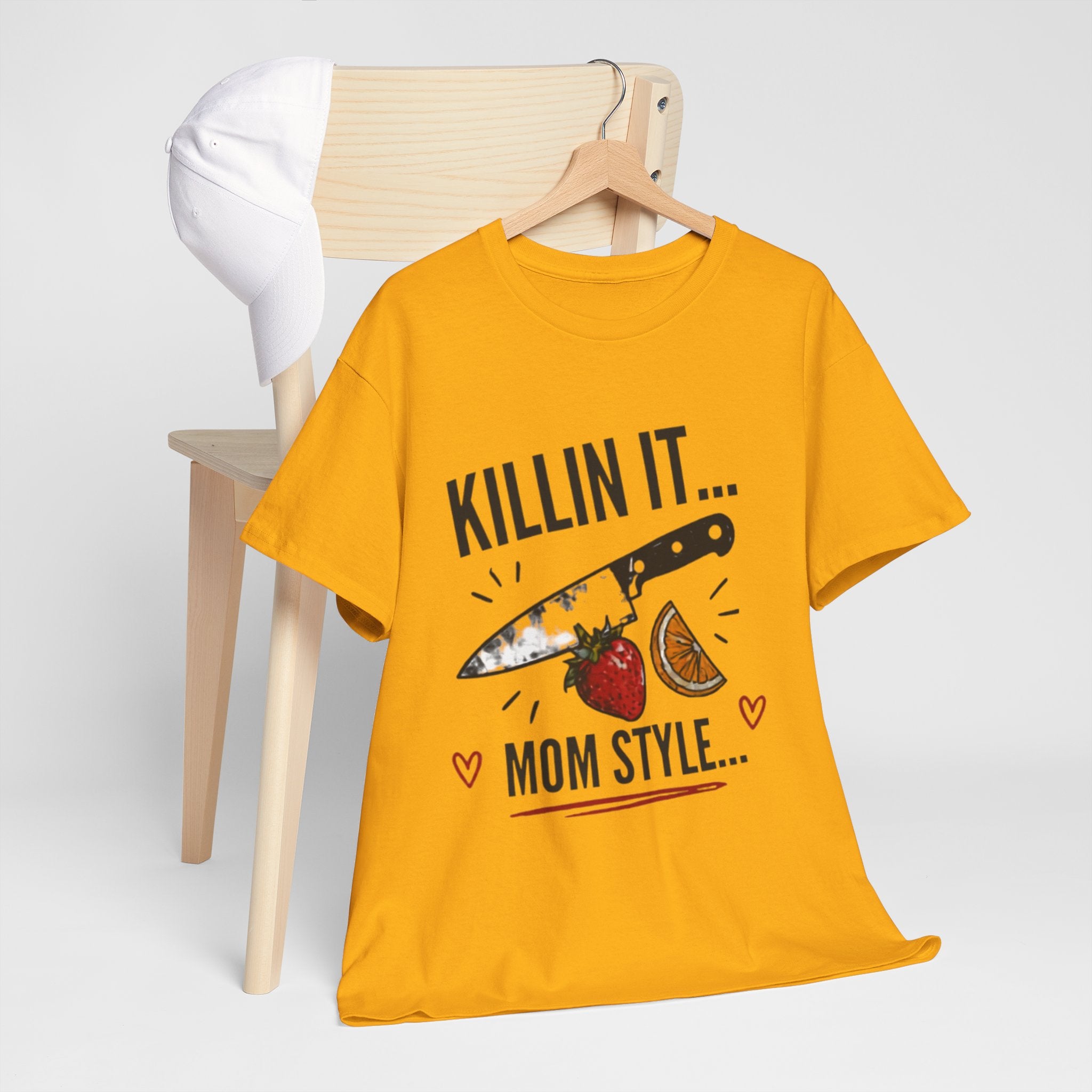 Killin It Mom Style t-shirt gold - t-shirt - gift for moms