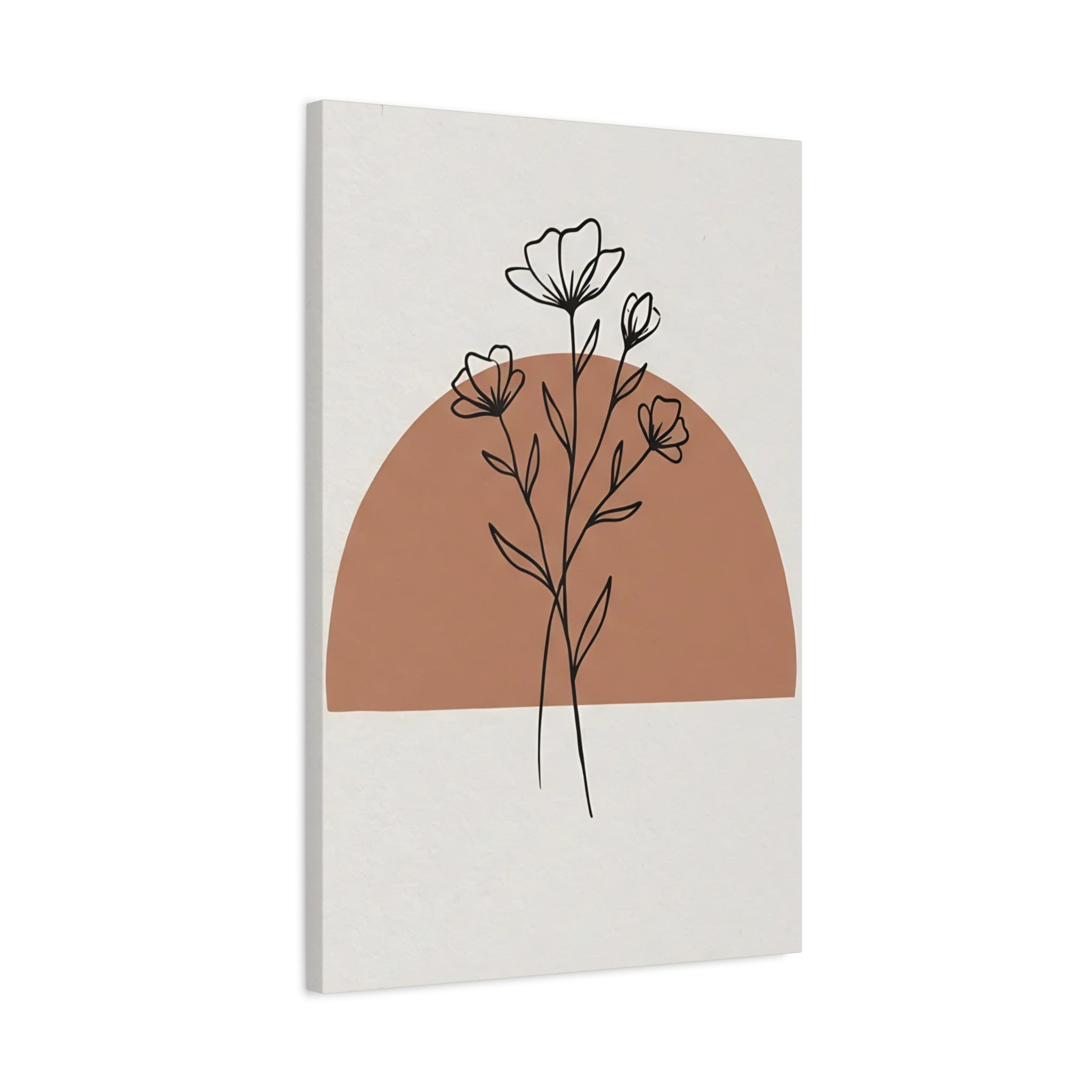 Wildflower Terracotta Minimalist