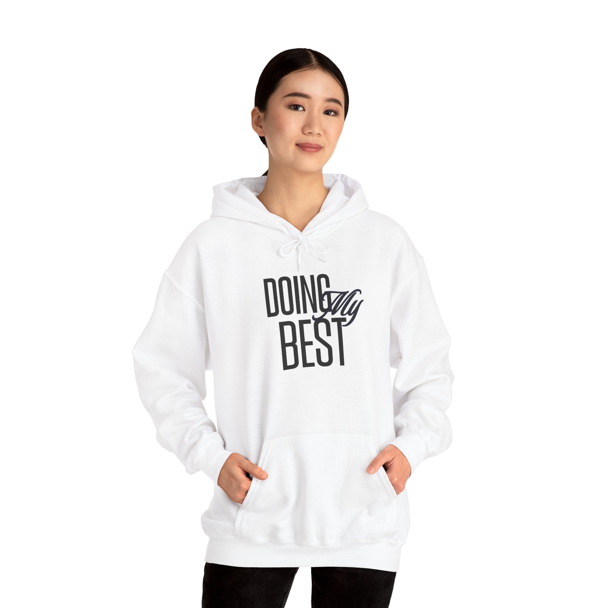 Doing My Best hoodie white - hoodie - gift for moms