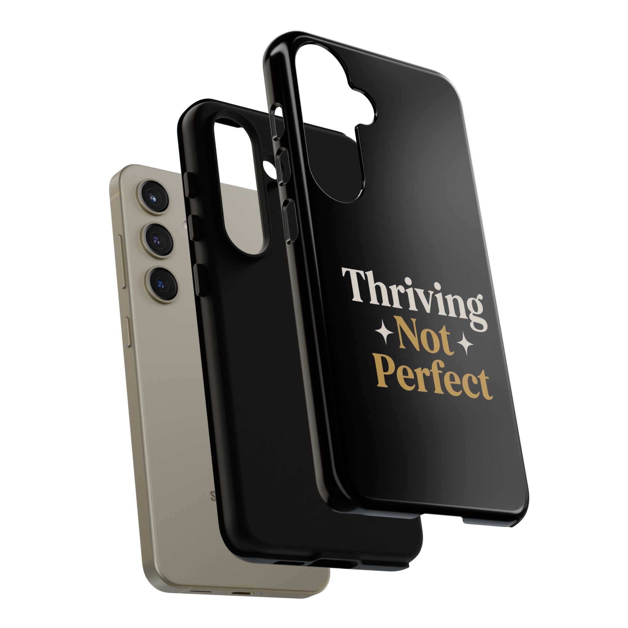 Thriving Not Perfect phone case - phone case - empowering mom gift