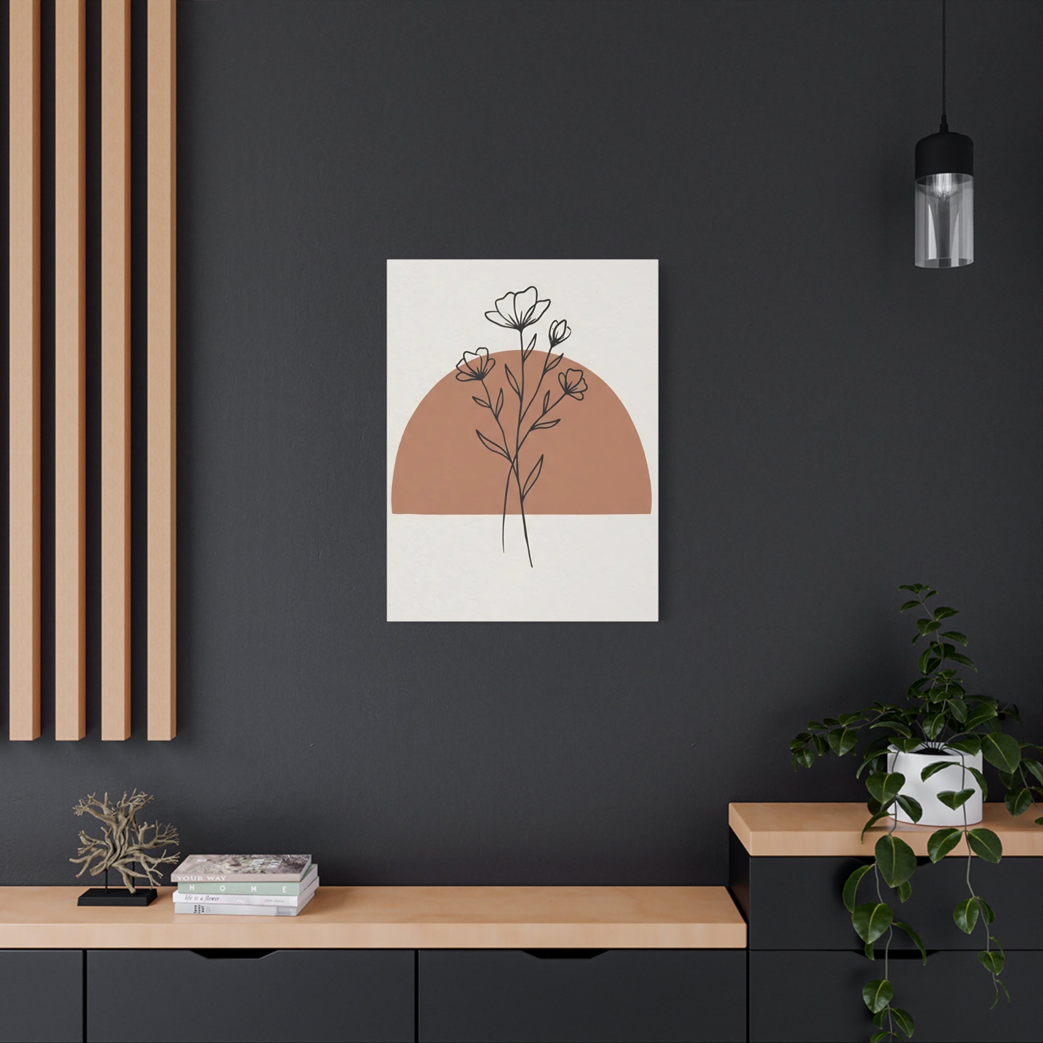 Wildflower Terracotta Minimalist