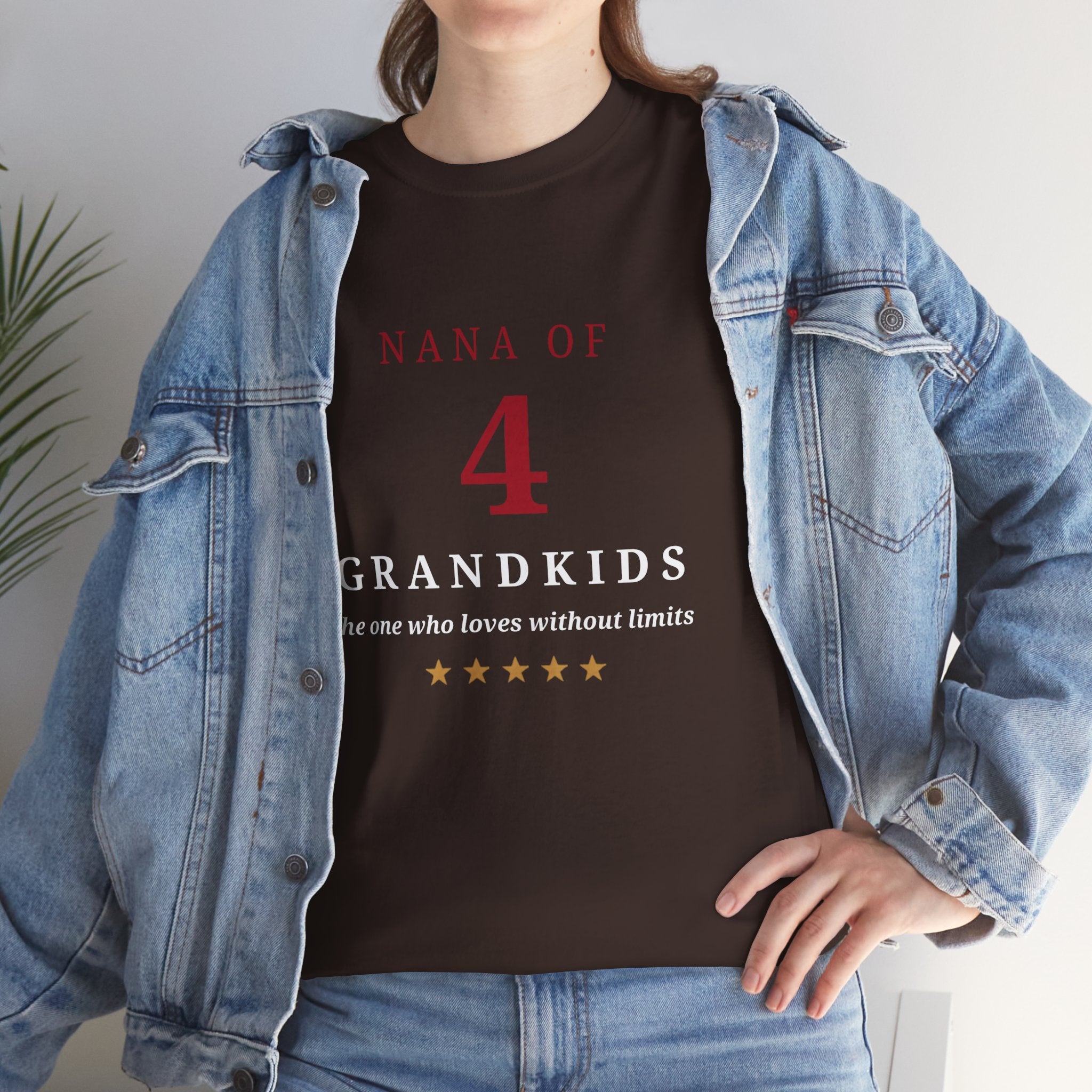 Nana of 4 Grandkids — T-Shirt