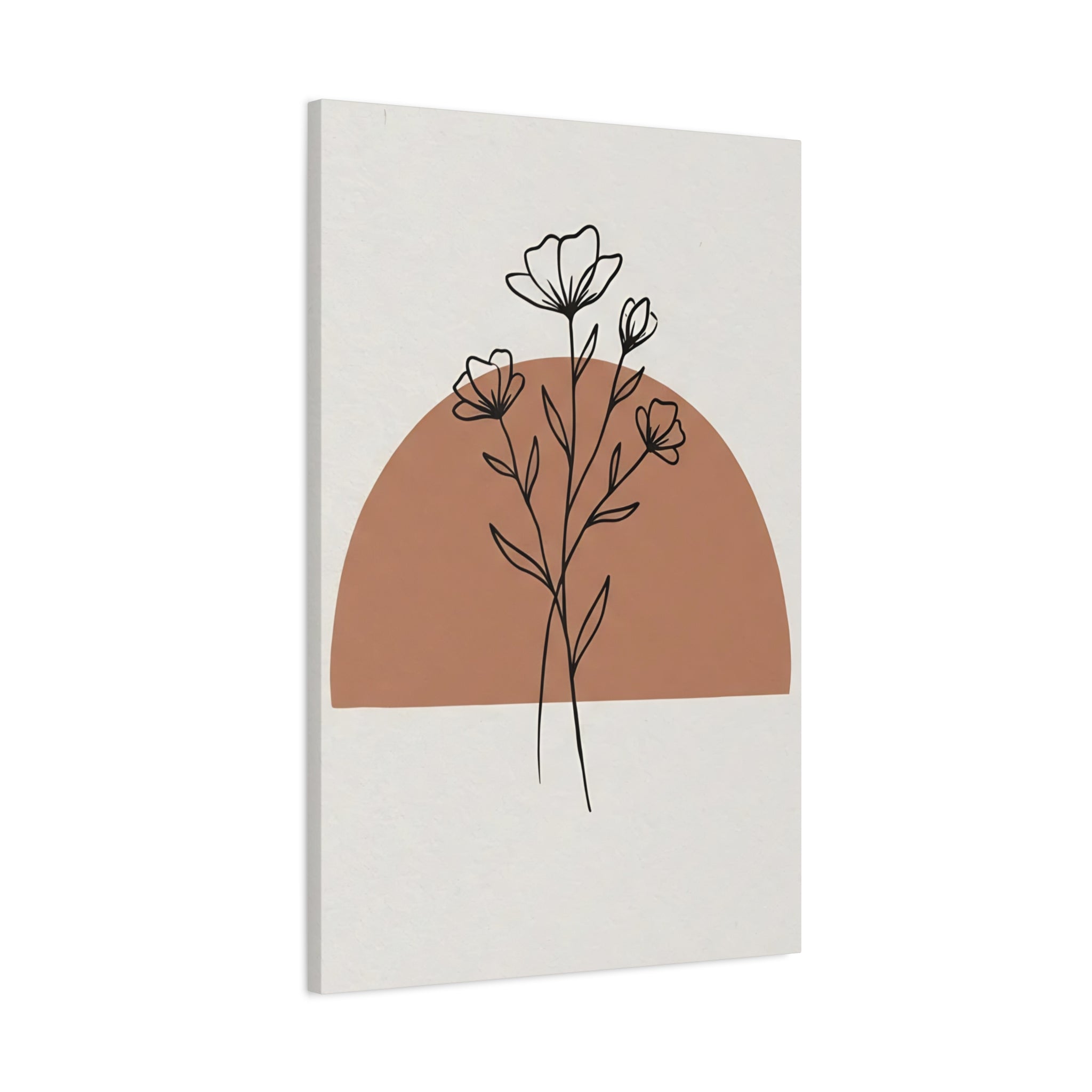 Wildflower Terracotta Minimalist