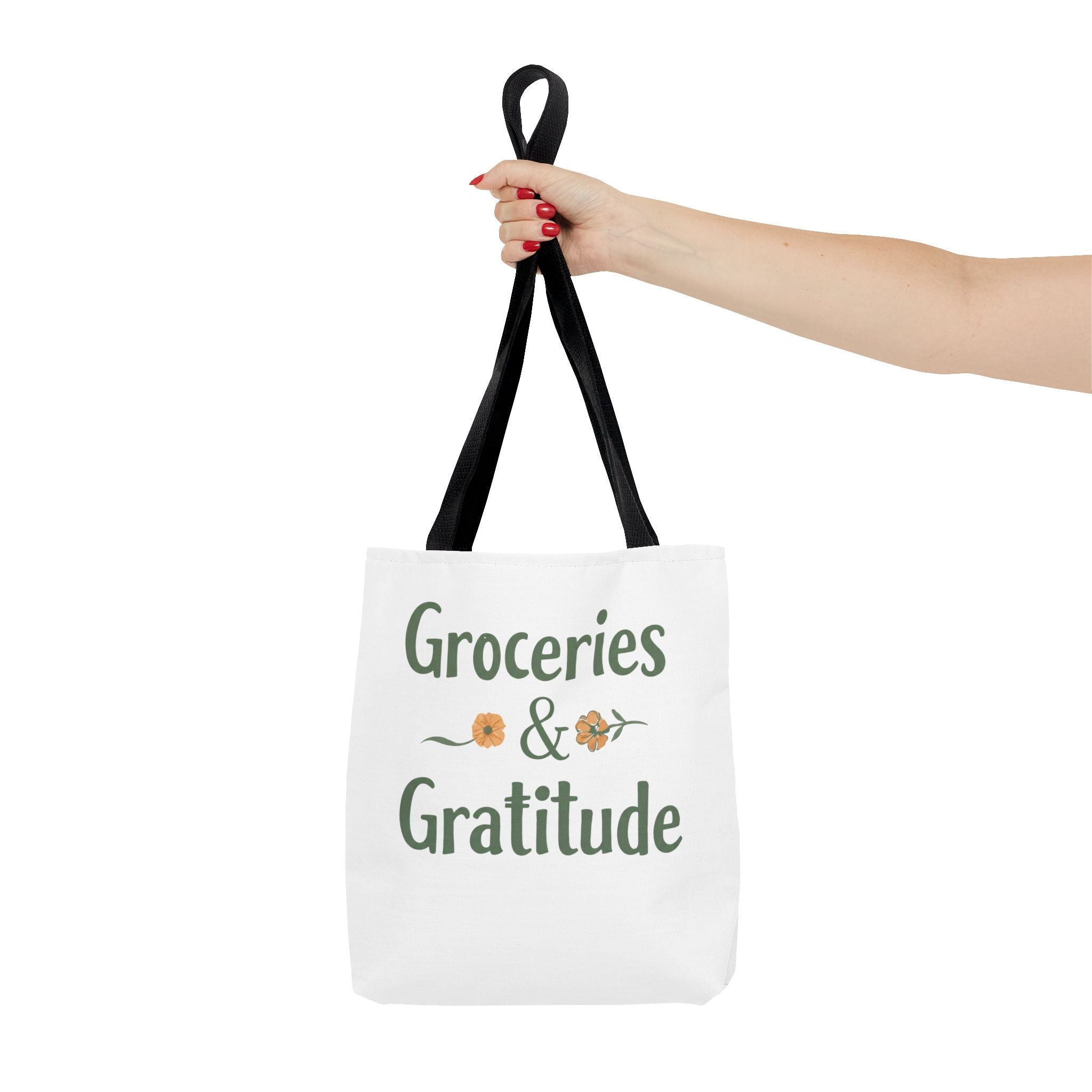 Groceries & Gratitude — Tote Bag