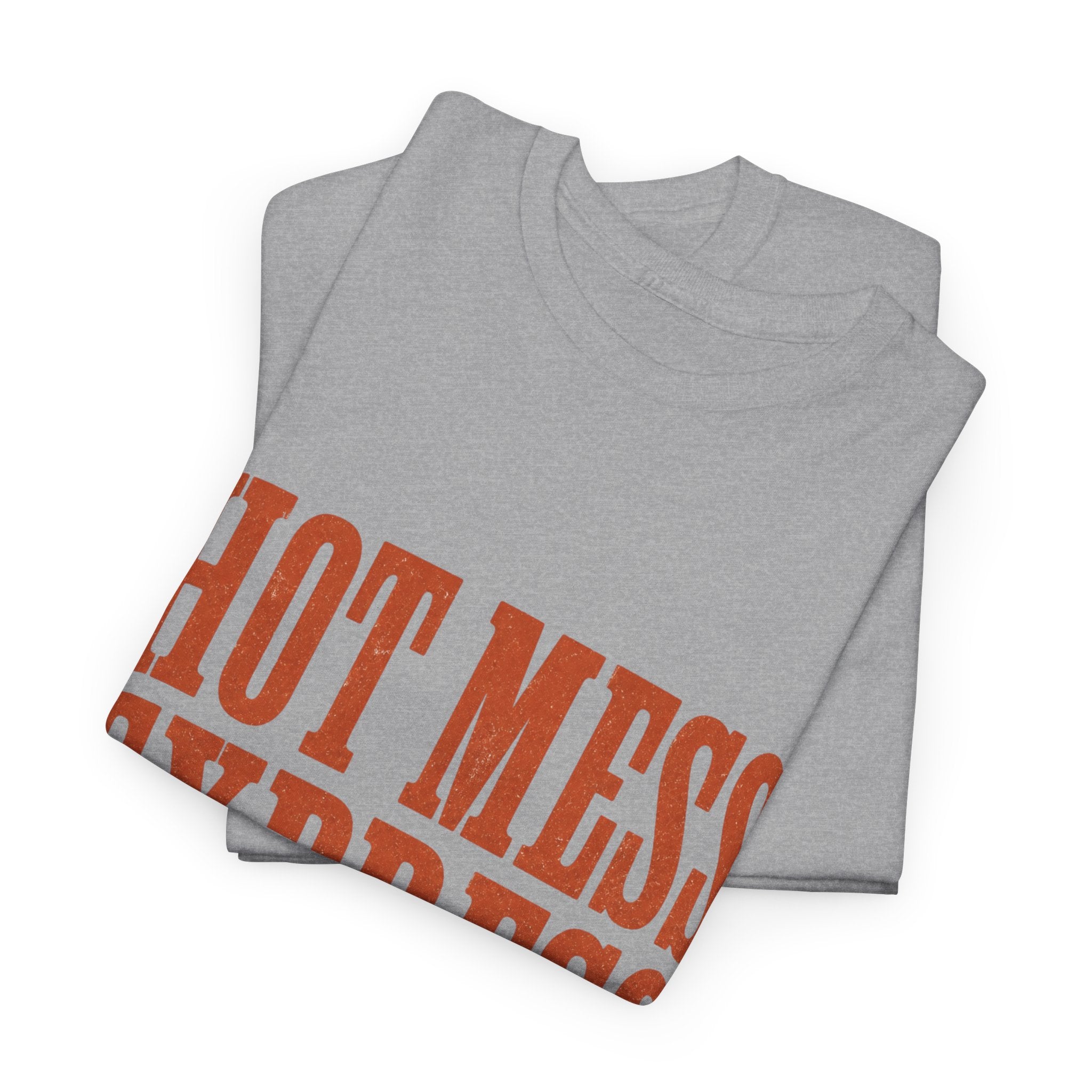 Hot Mess  Express t-shirt sport grey - t-shirt - gift for moms