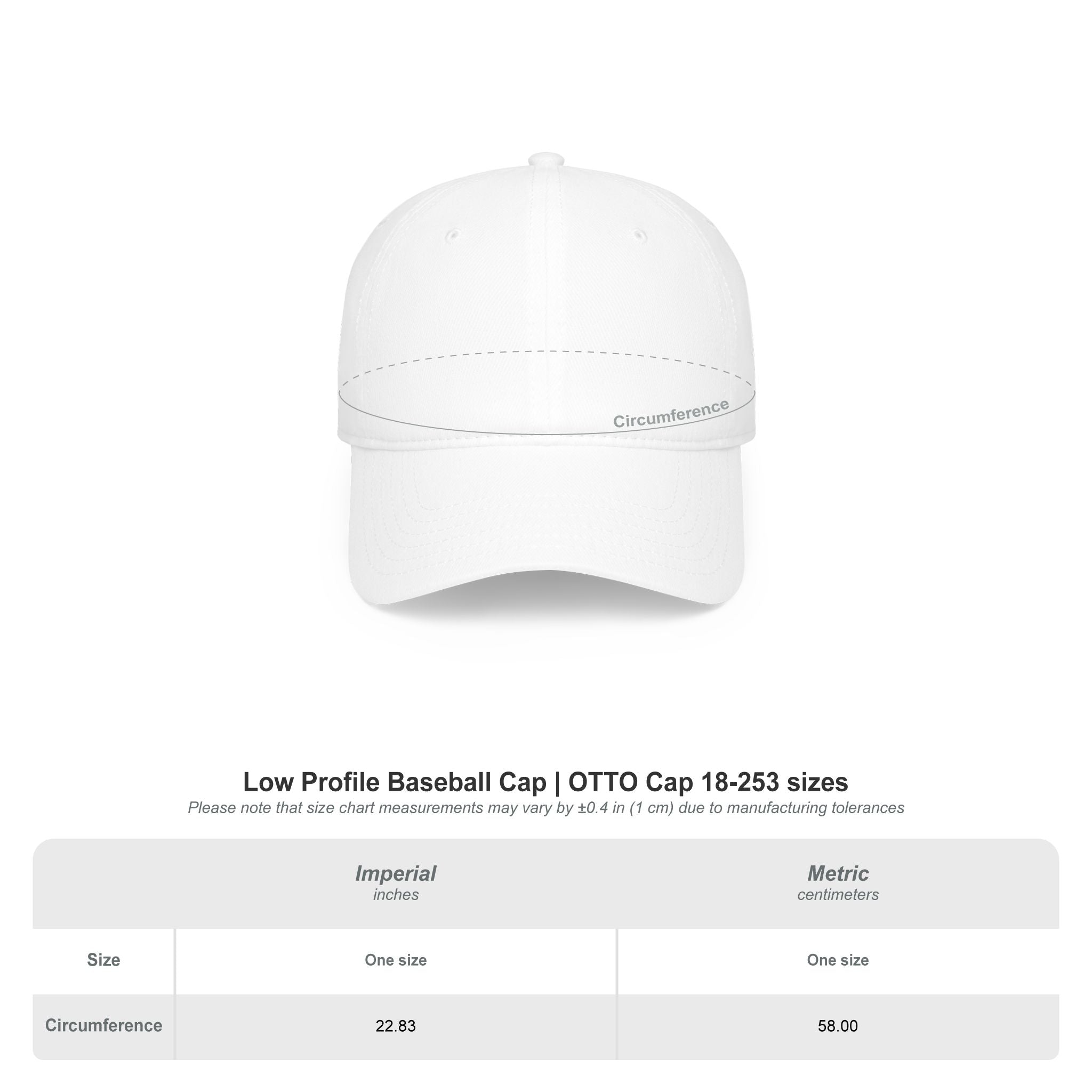 Relentless — Low Profile Baseball Cap