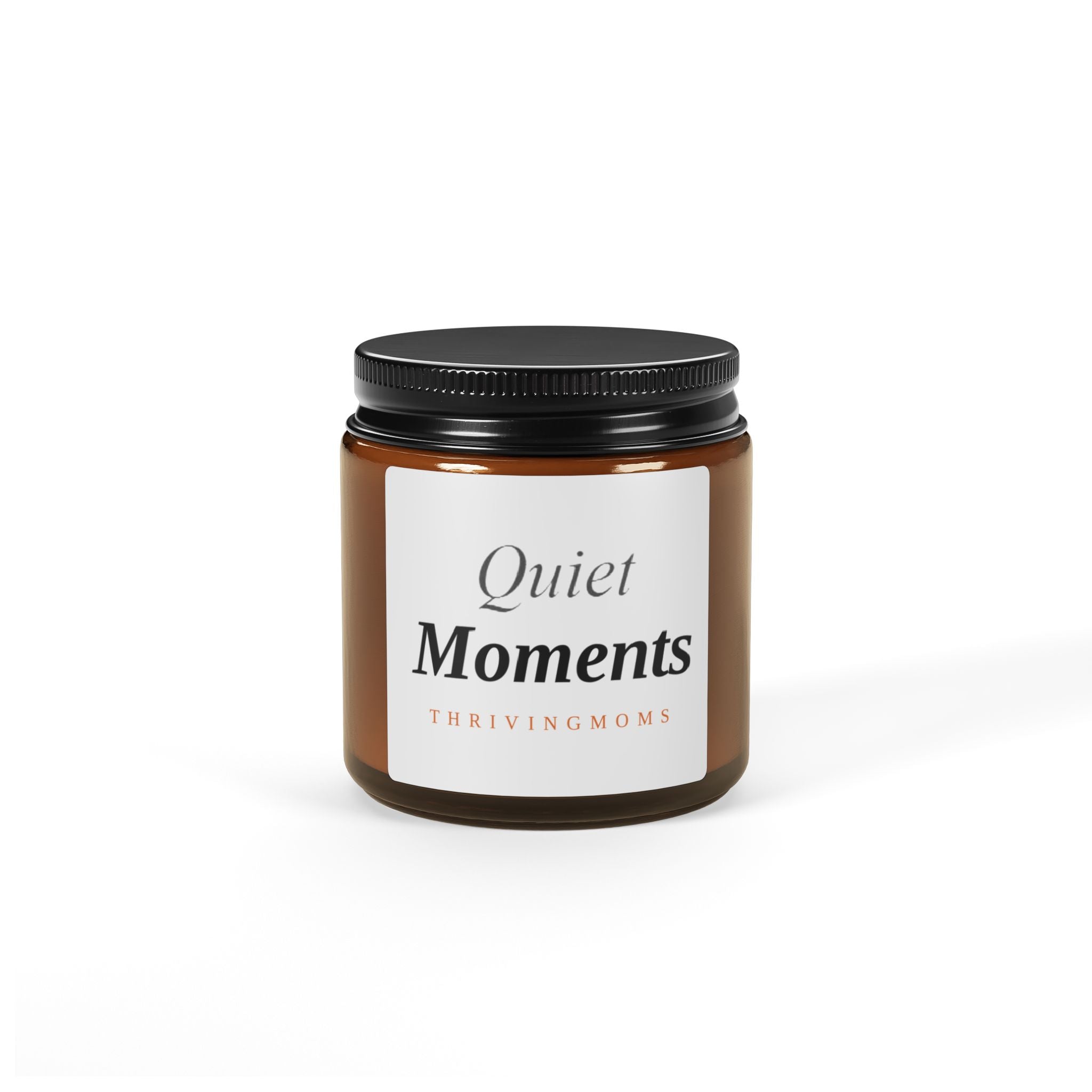 Quiet Moments — Soy Candle Amber Jar