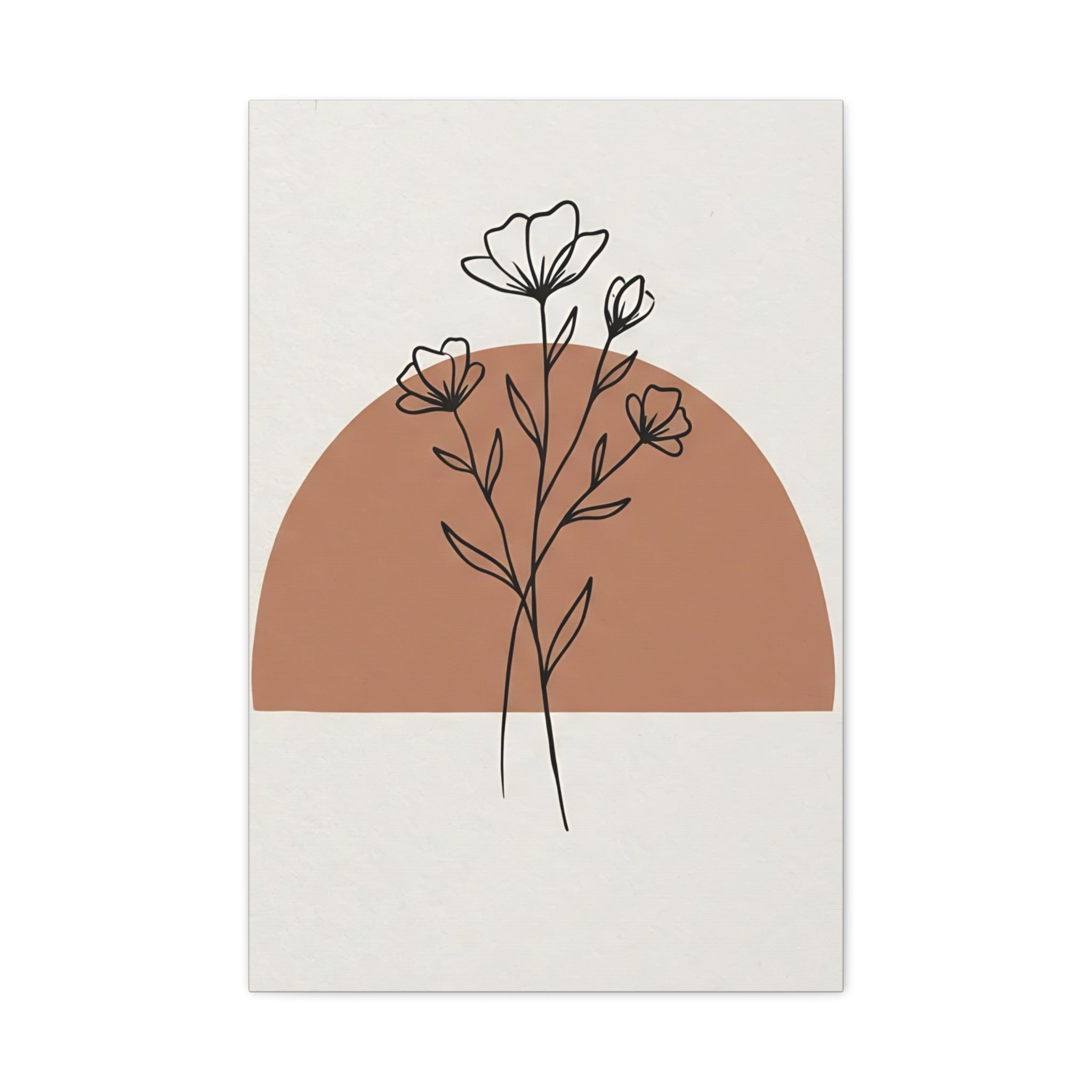 Wildflower Terracotta Minimalist