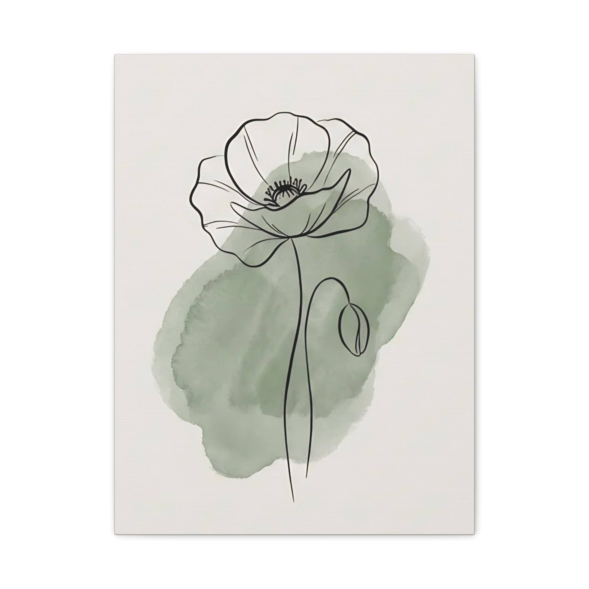 Poppy Sage Botanical Line