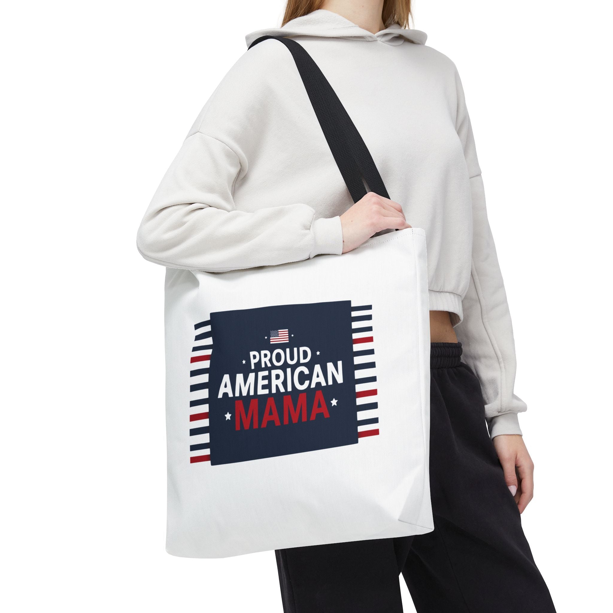 Proud American Mama — Tote Bag