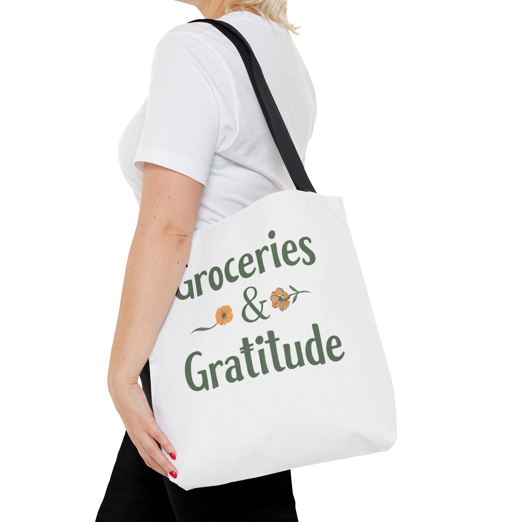 Groceries & Gratitude — Tote Bag