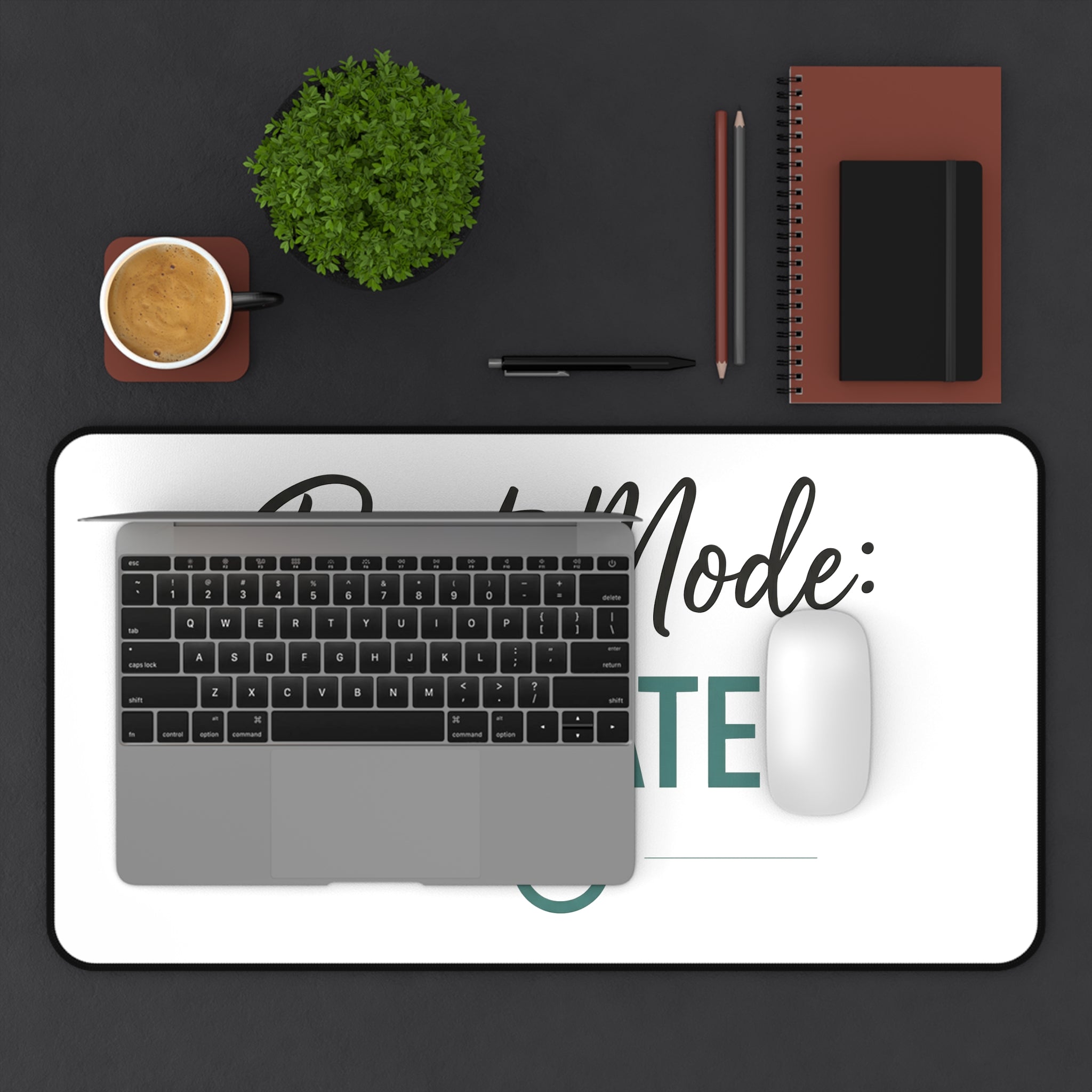 Reset Mode Activated desk mat - desk mat - self-care gift for moms