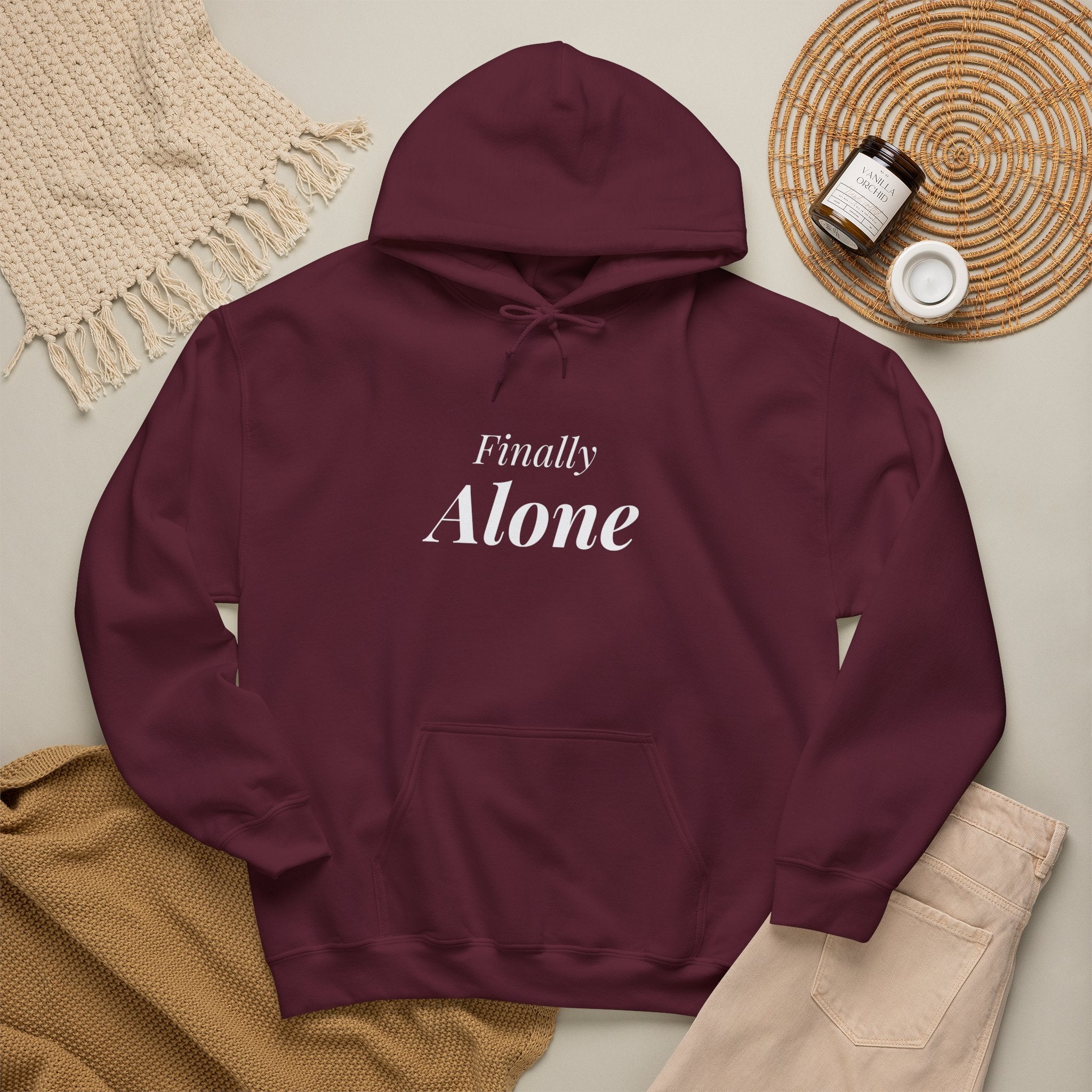 Finally Alone — Hoodie