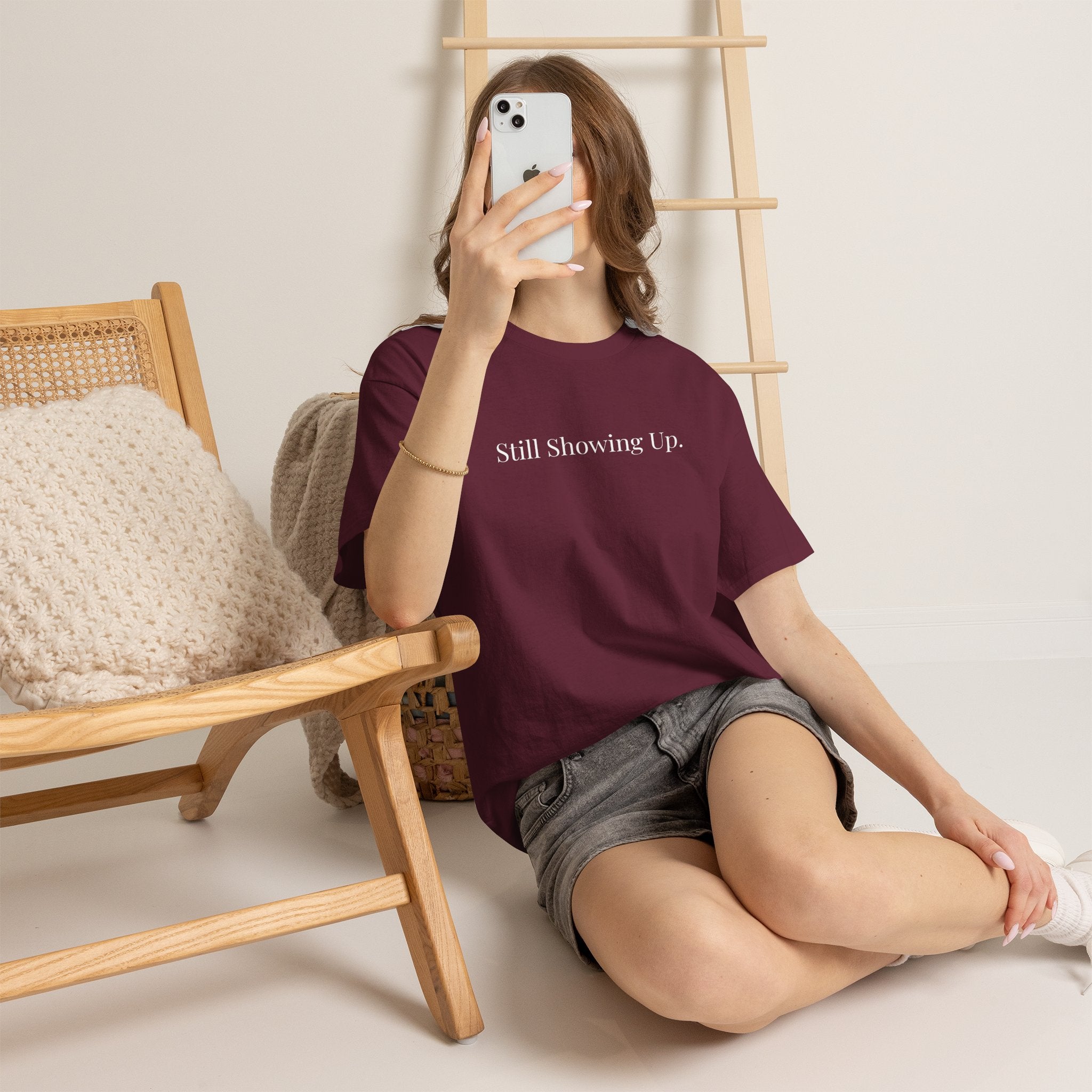 Still Showing Up — T-Shirt