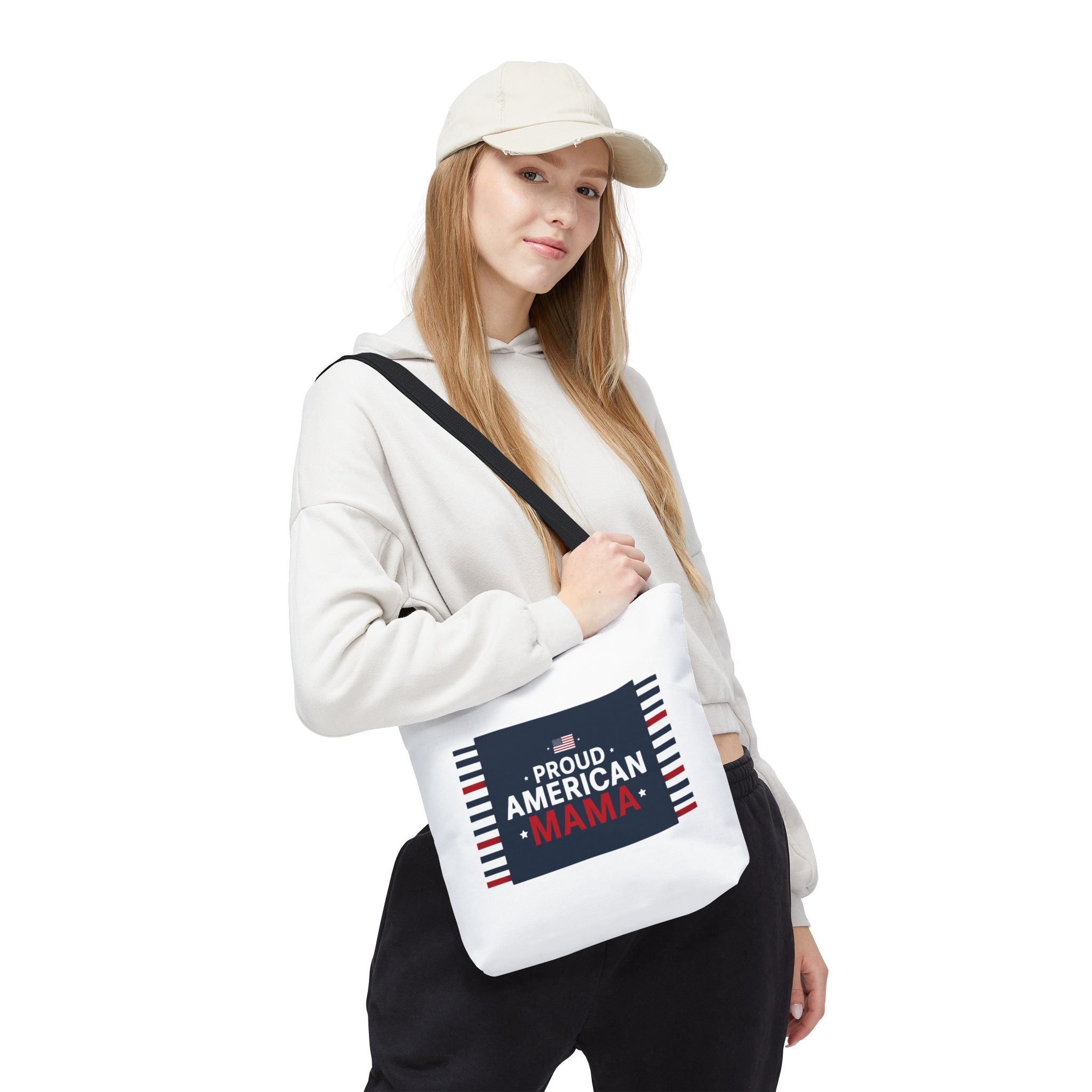 Proud American Mama — Tote Bag