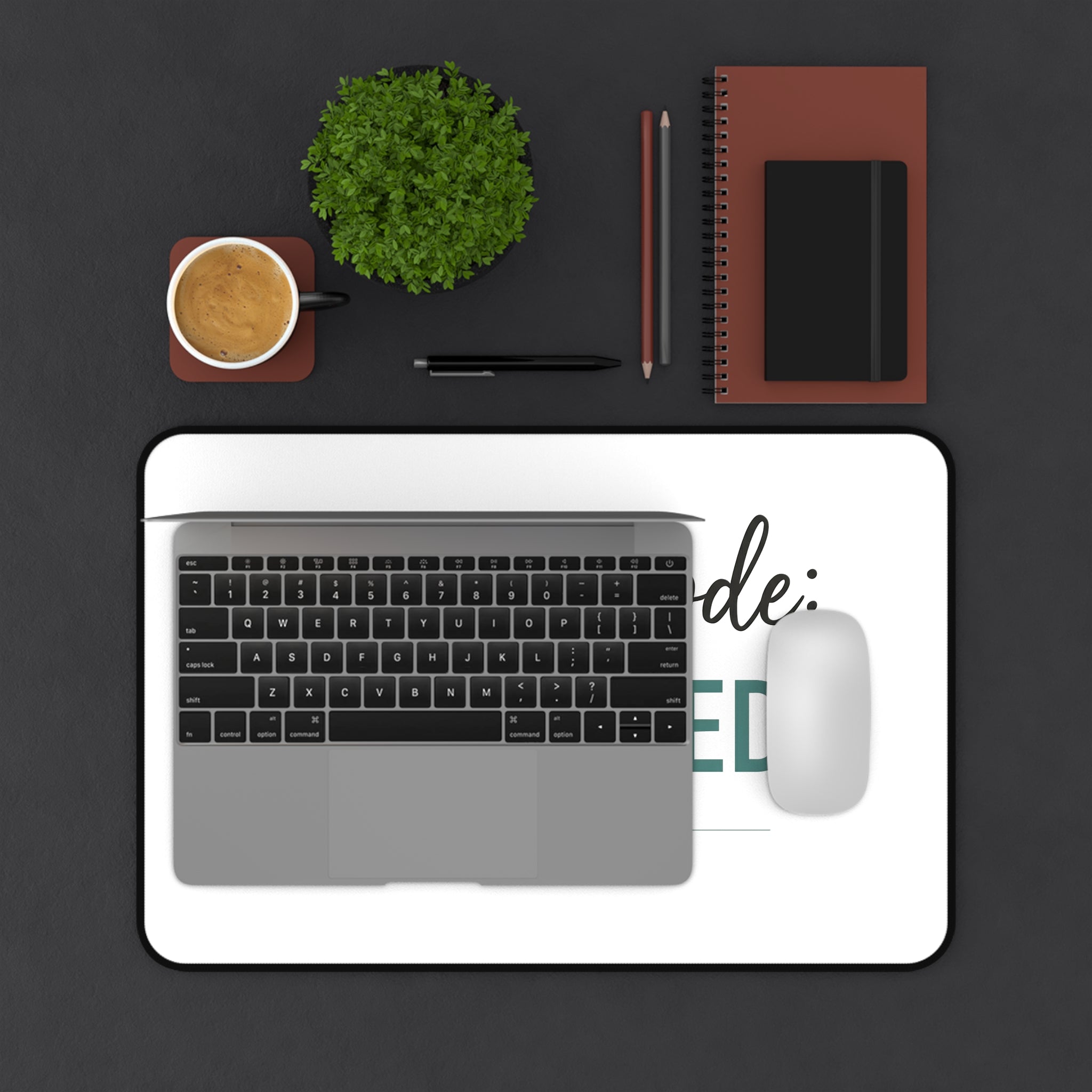 Reset Mode Activated desk mat - desk mat - self-care gift for moms