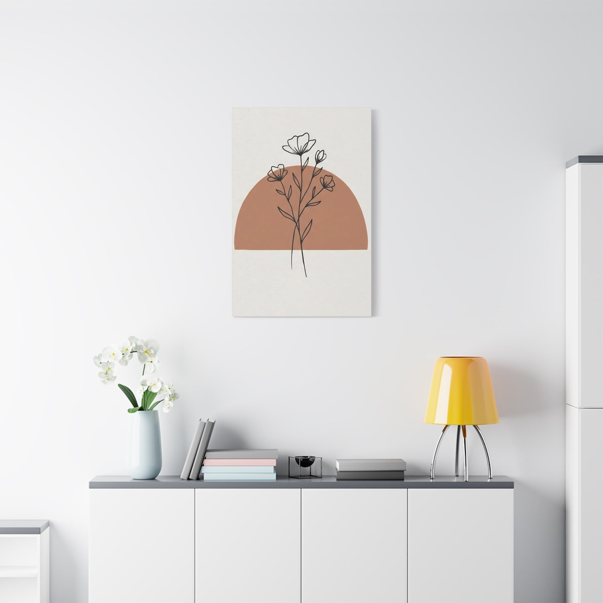 Wildflower Terracotta Minimalist