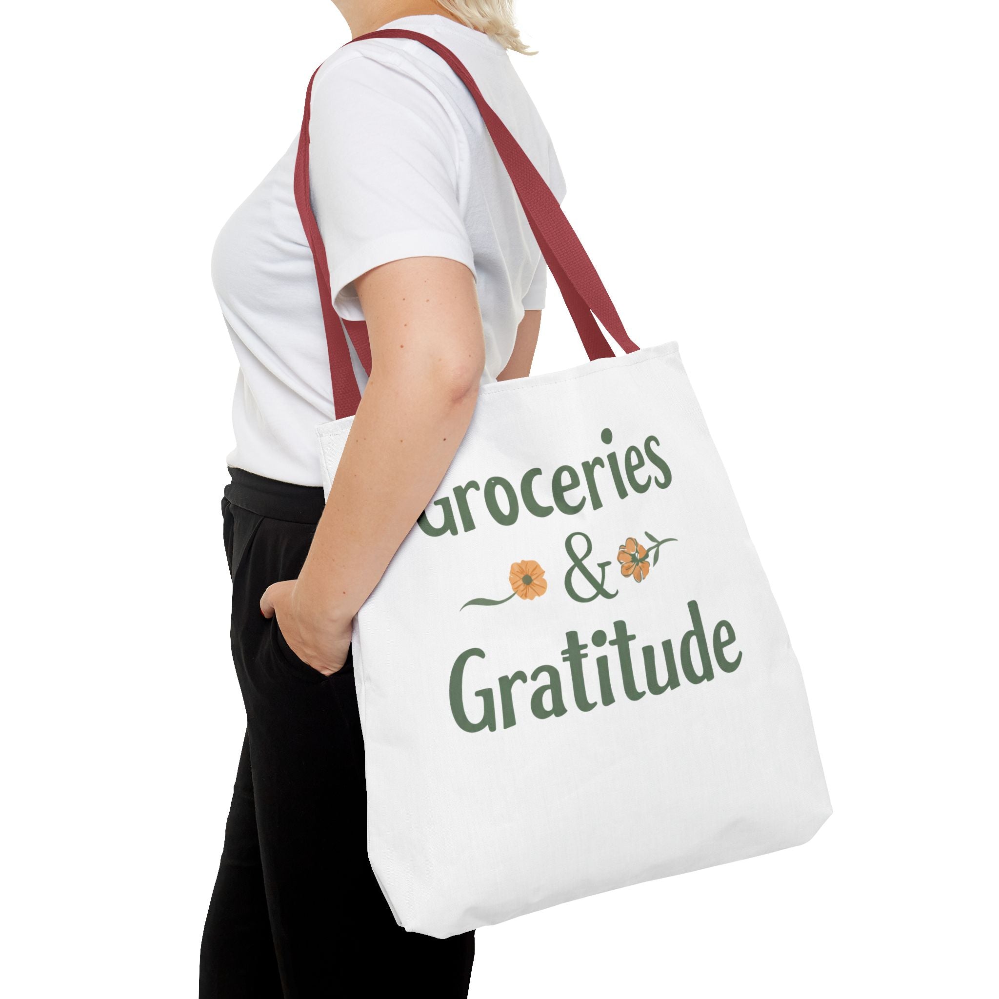 Groceries & Gratitude — Tote Bag