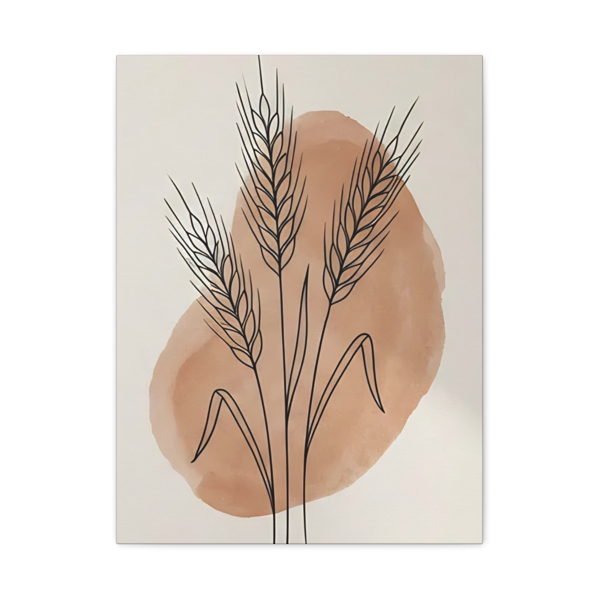 Wheat Stalks Terracotta Art