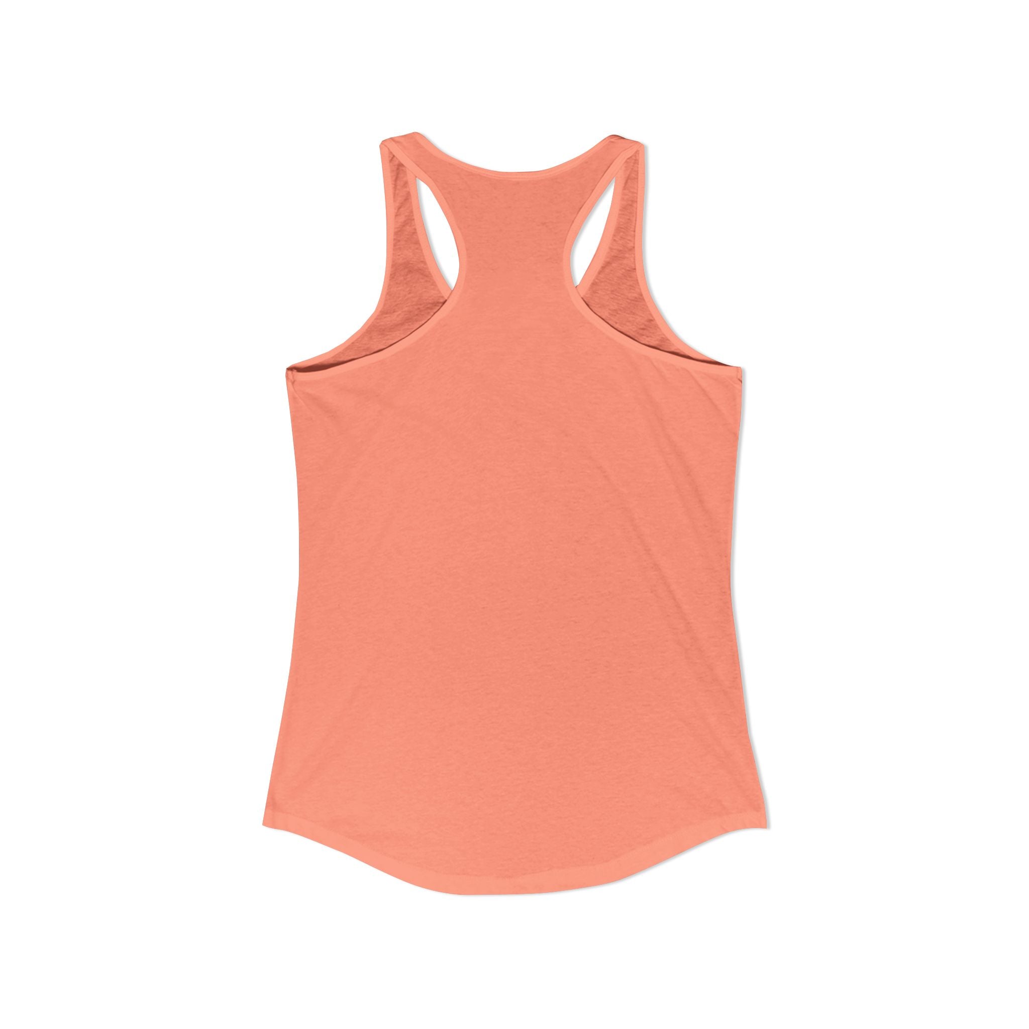 Dog Mama Tank Top in Solid Light Orange — lightweight racerback, made for her — ThrivingMoms