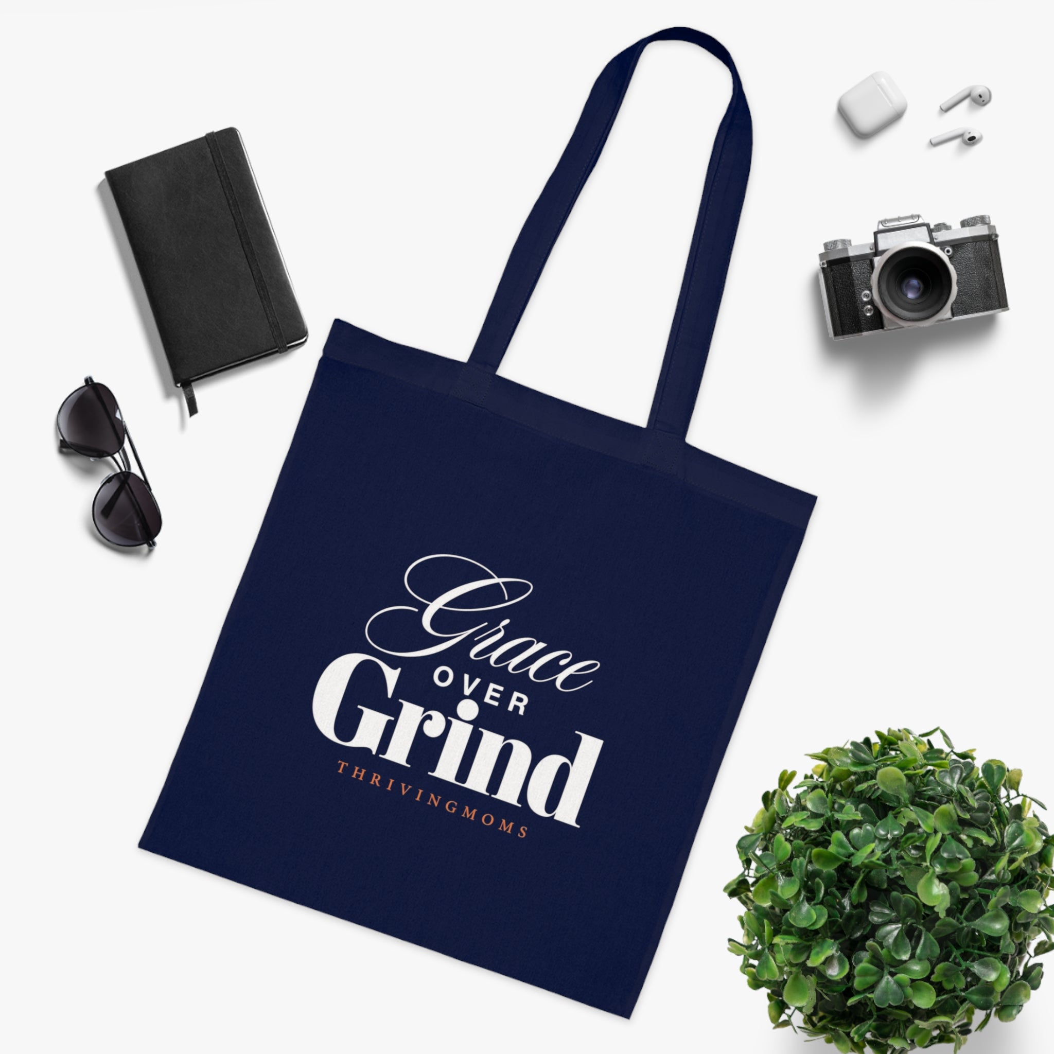 Grace Over Grind — Tote Bag