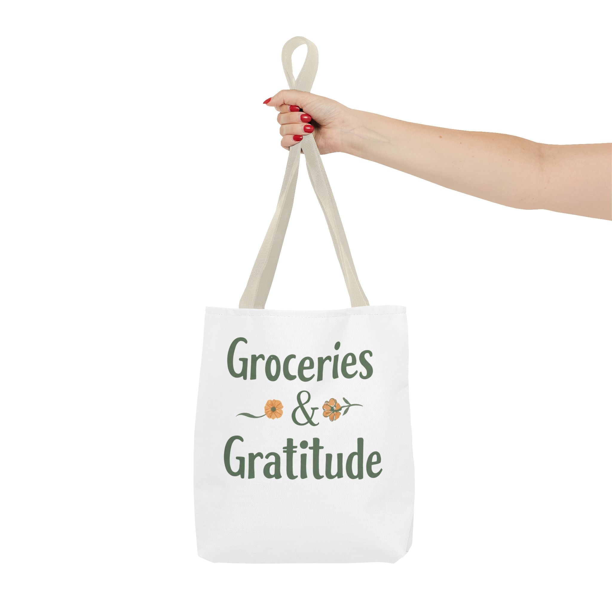 Groceries & Gratitude — Tote Bag