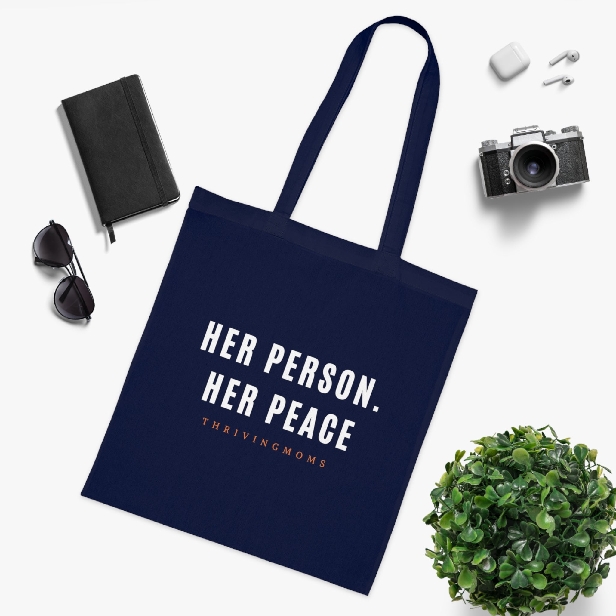 Her Person. Her Peace — Tote Bag