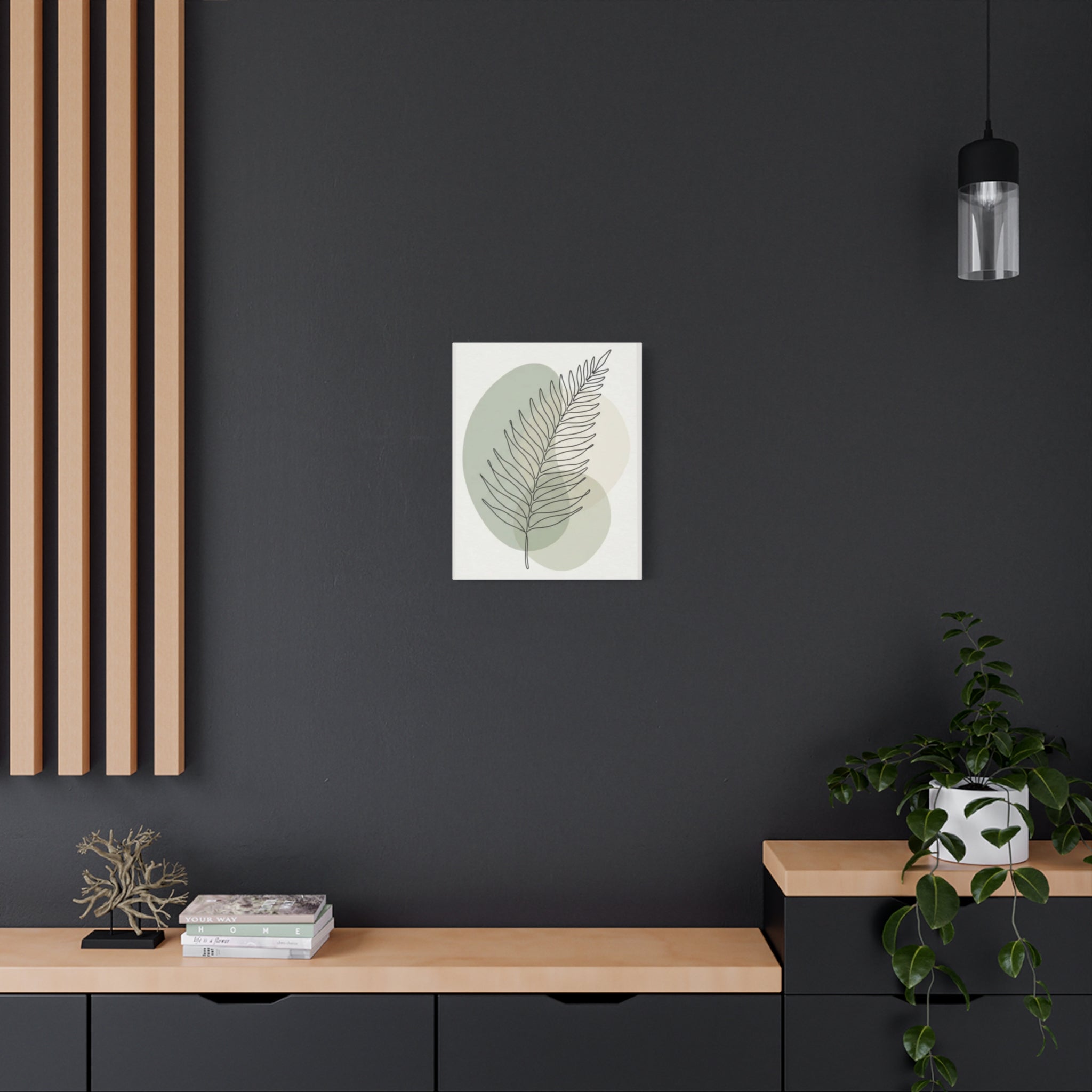 Fern Leaf Nordic Minimalist