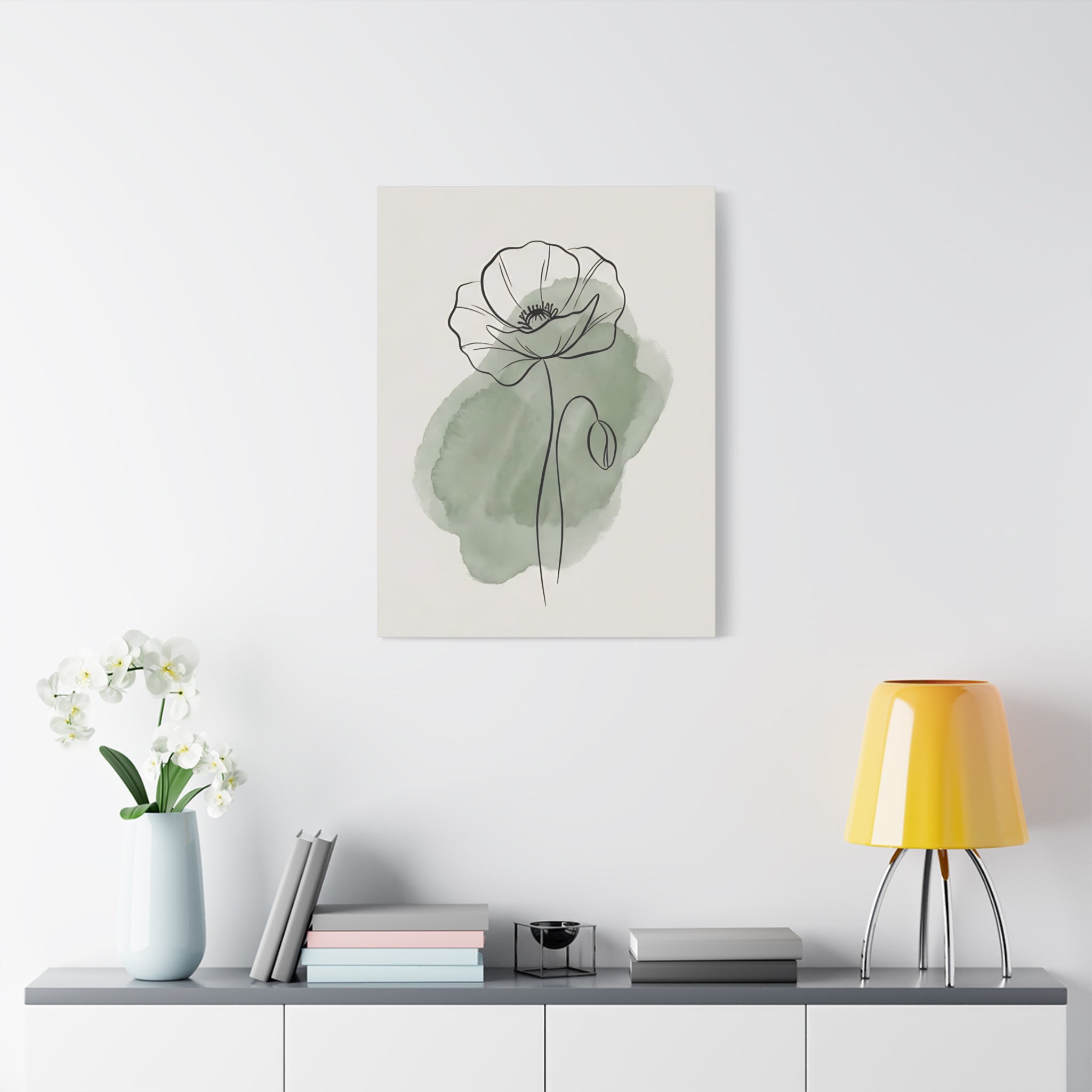 Poppy Sage Botanical Line