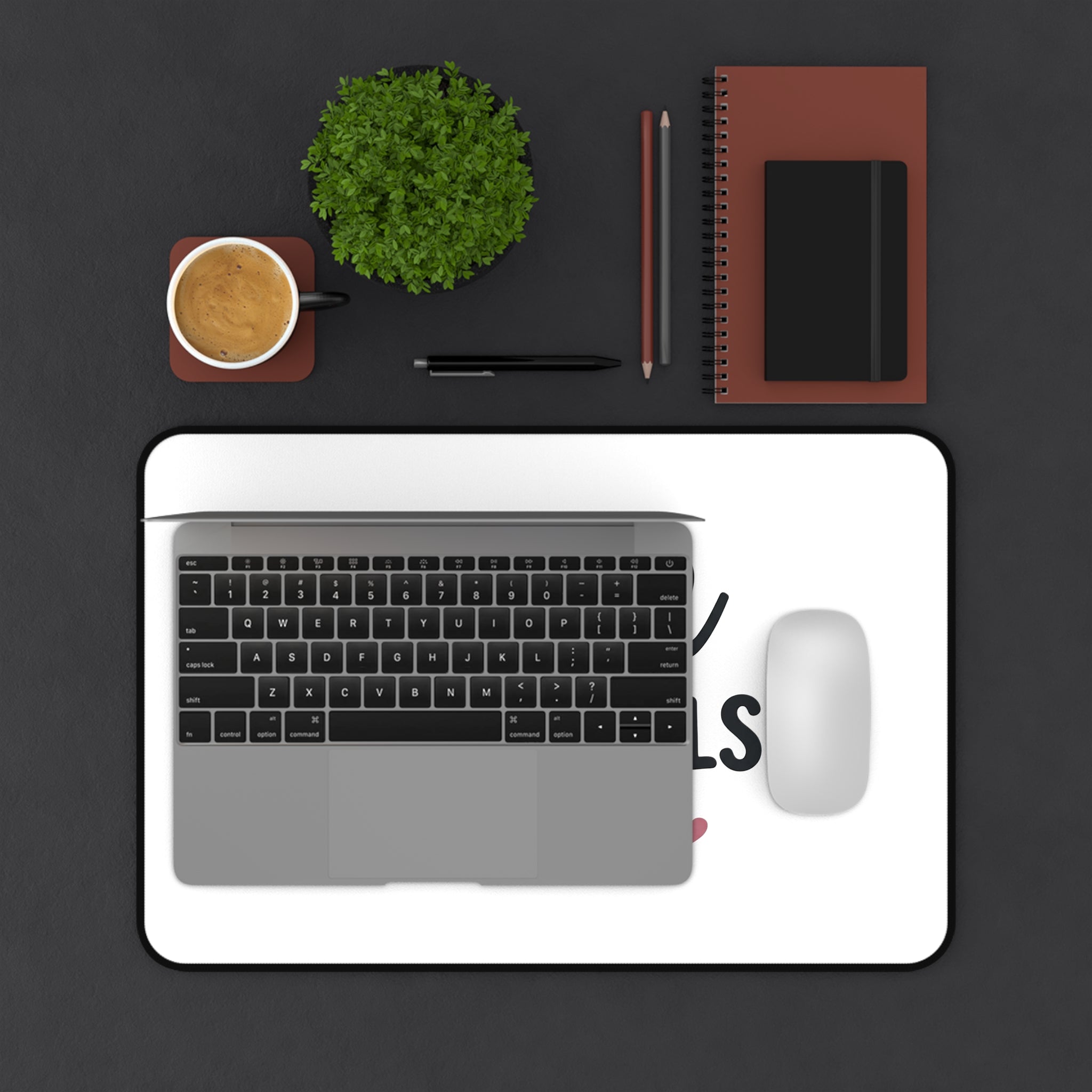 Mom Essentials Inside desk mat - desk mat - home office gift for moms